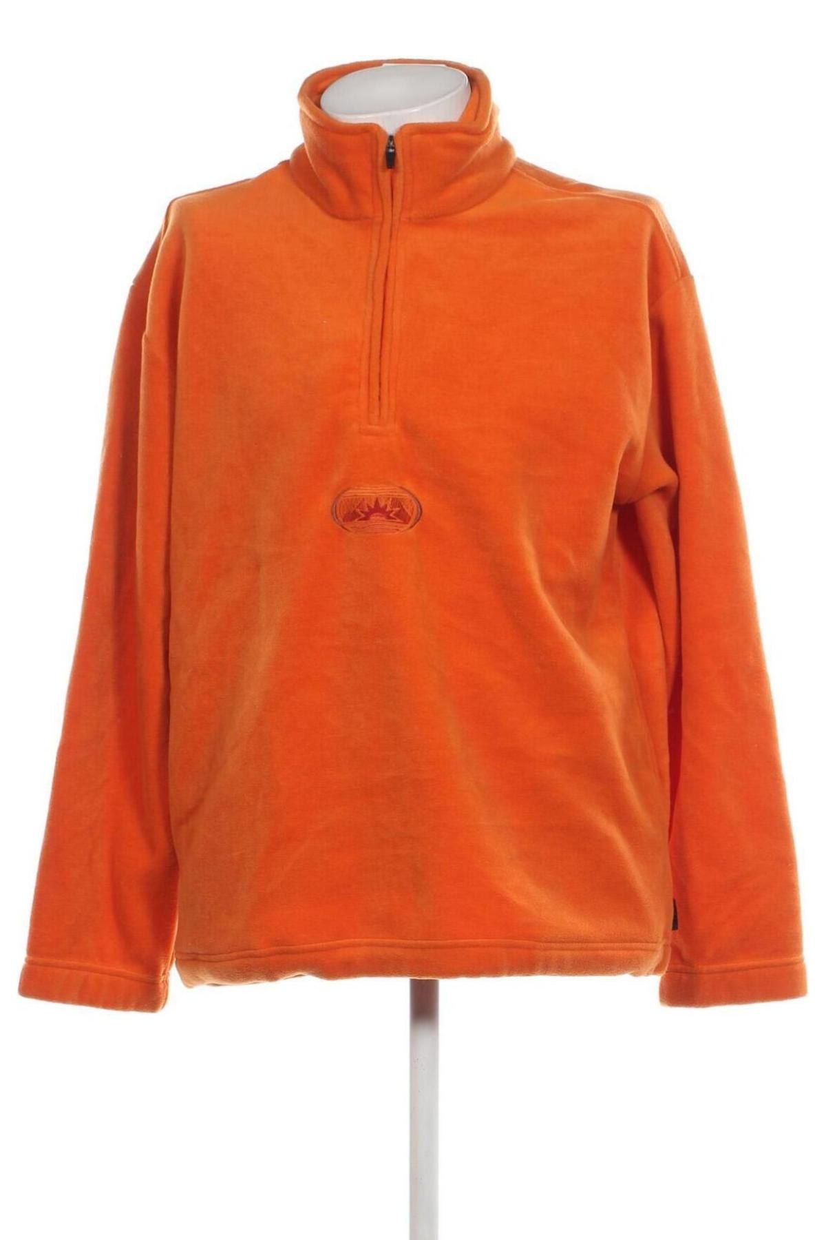 Herren Fleece Shirt F.LLI Campagnolo, Größe XXL, Farbe Orange, Preis € 7,80