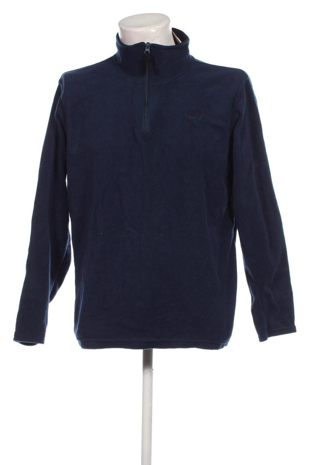 Herren Fleece Shirt Identic, Größe XL, Farbe Blau, Preis 7,20 €