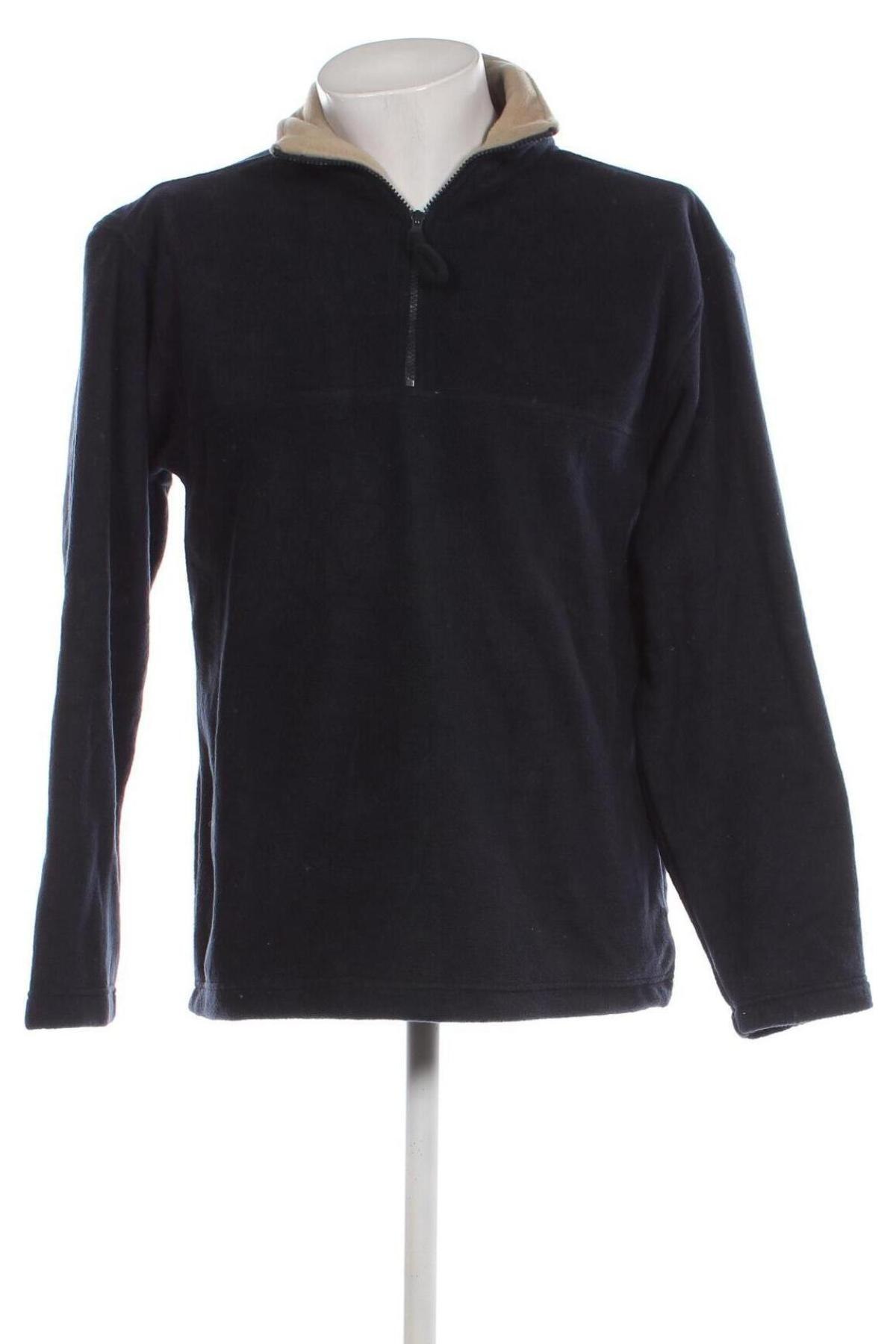 Herren Fleece Shirt Jeanious, Größe M, Farbe Blau, Preis € 5,25