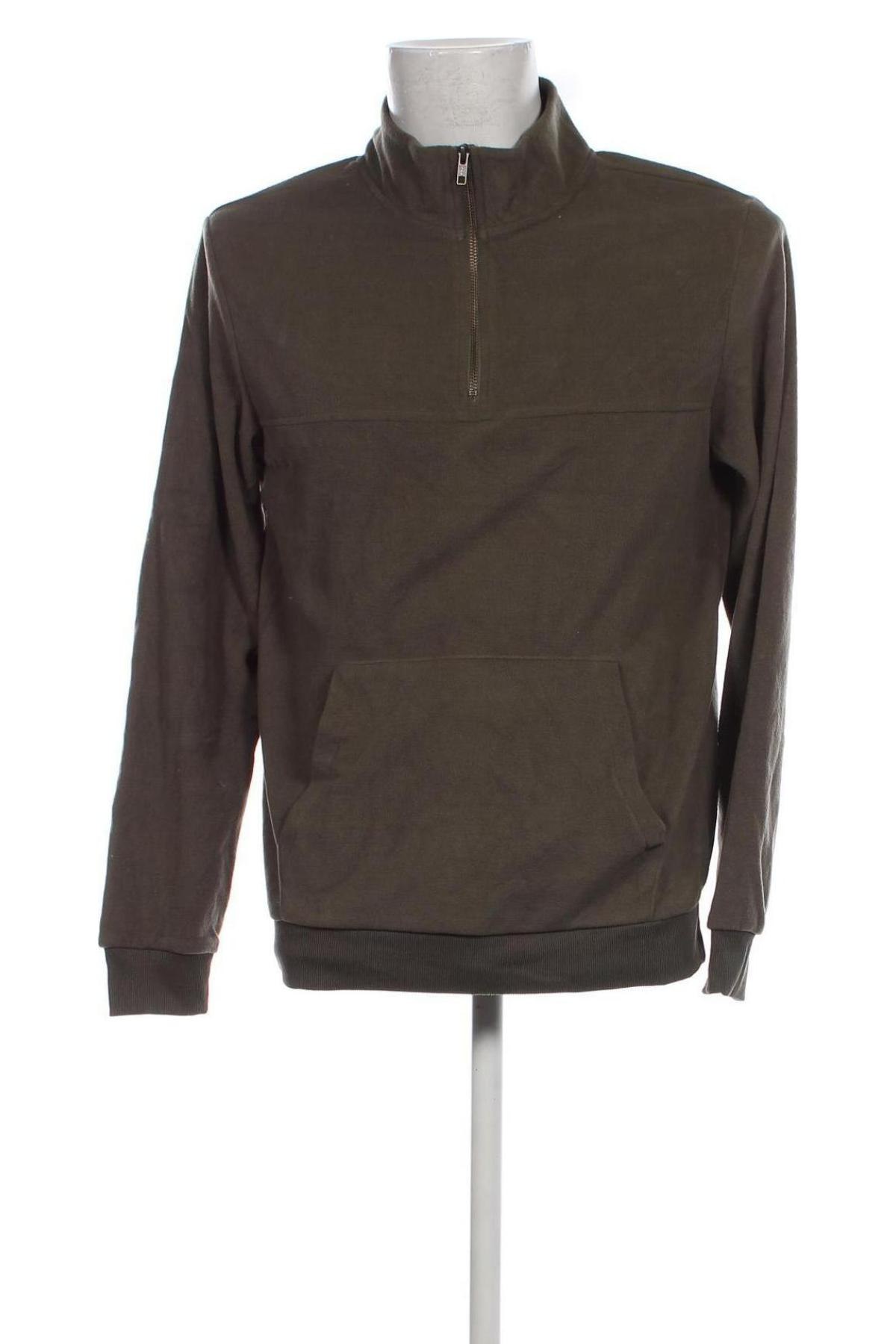 Herren Fleece Shirt Livergy, Größe M, Farbe Grün, Preis 16,01 €