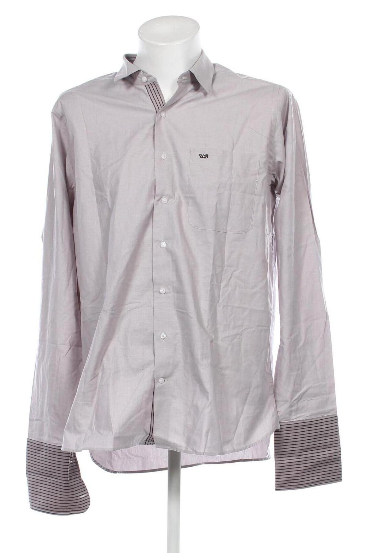 Herrenhemd, Größe XL, Farbe Grau, Preis € 6,66