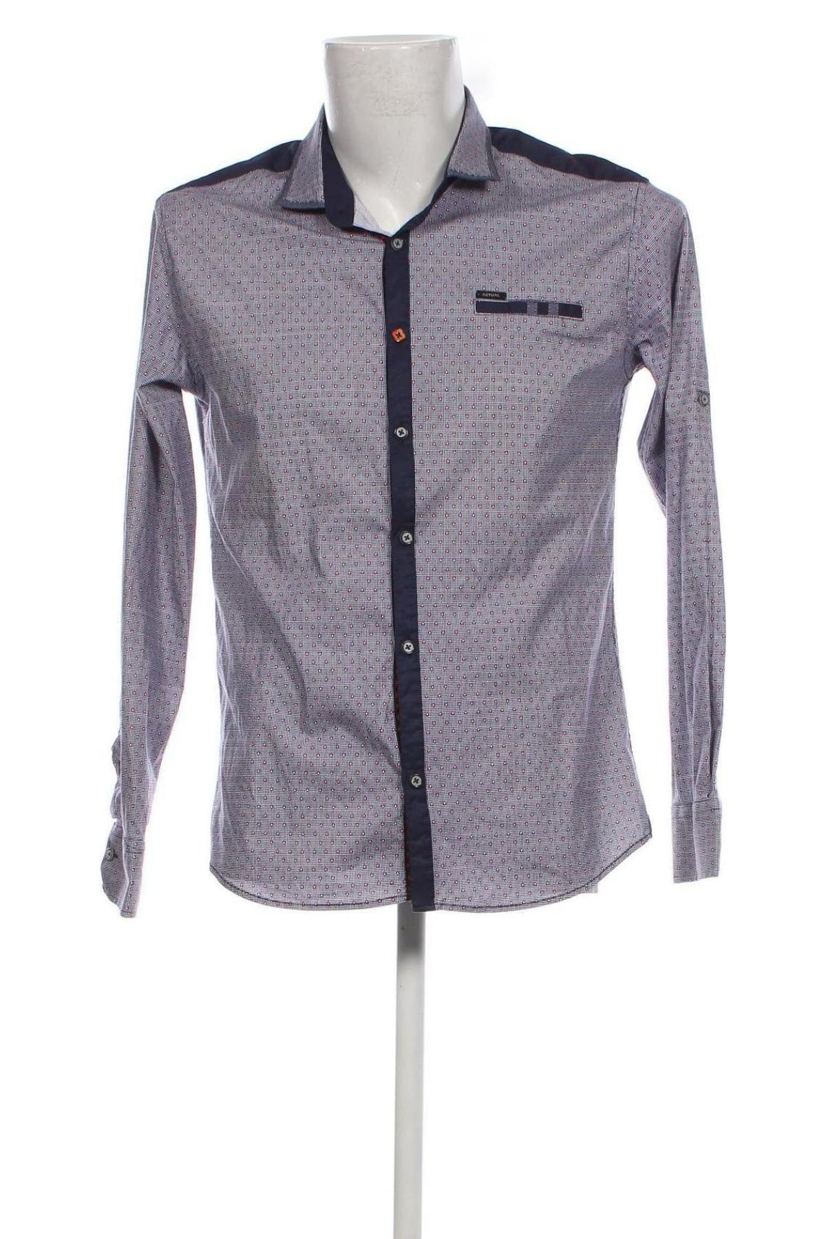 Ανδρικό πουκάμισο, Μέγεθος L, Χρώμα Μπλέ, Τιμή 6,67 €