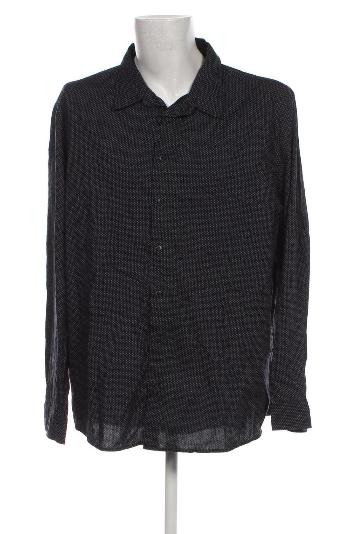 Ανδρικό πουκάμισο Angelo Litrico, Μέγεθος 3XL, Χρώμα Μαύρο, Τιμή 12,74 €