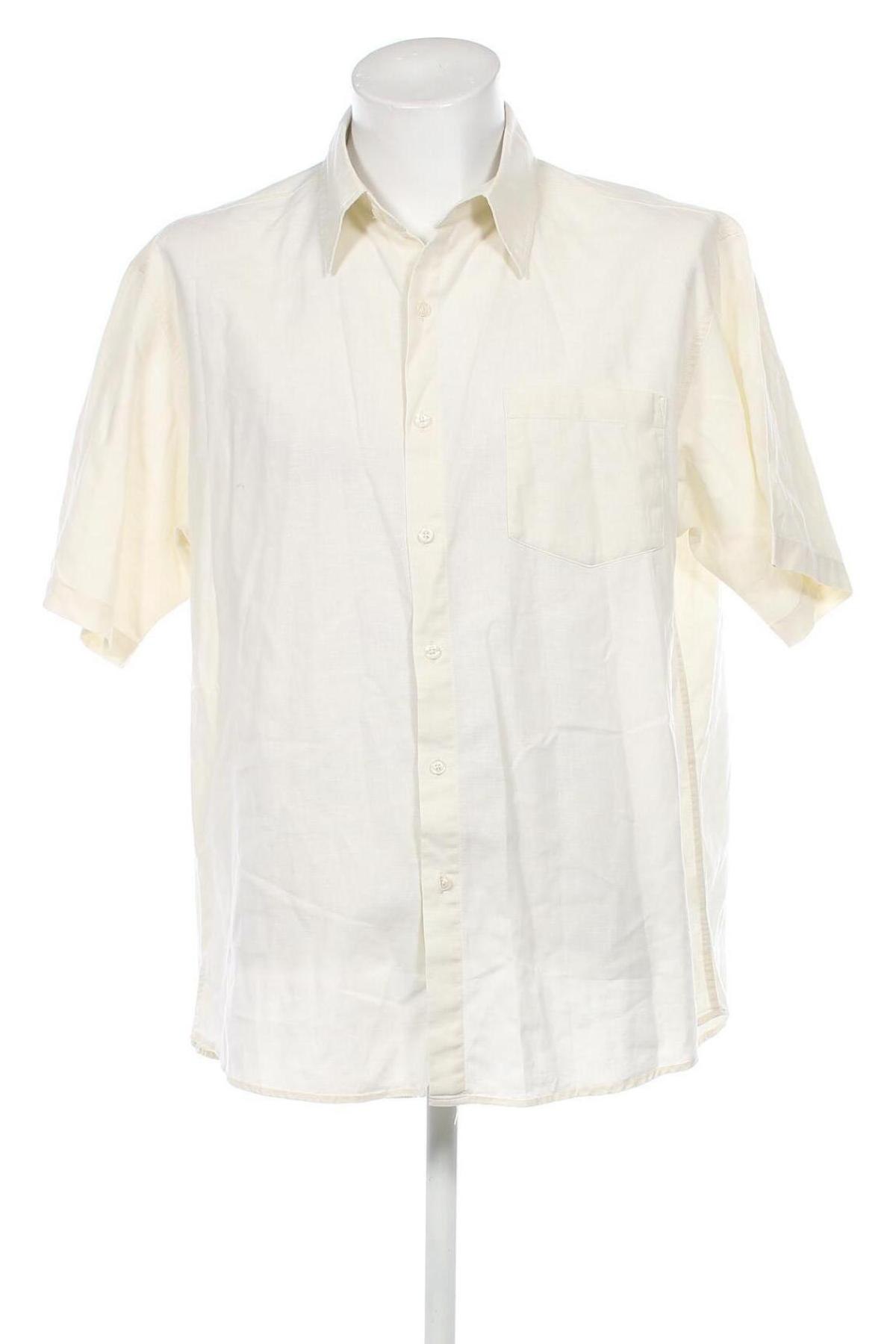 Herrenhemd Canda, Größe XL, Farbe Ecru, Preis € 9,00