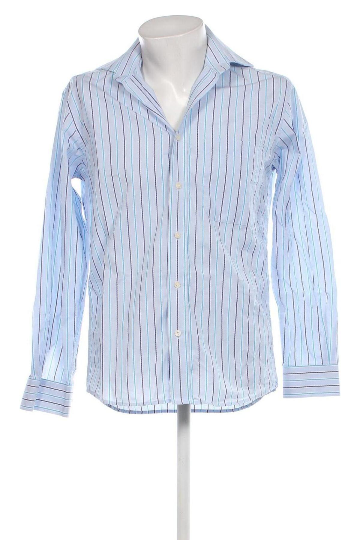 Ανδρικό πουκάμισο Citta Di Milano, Μέγεθος S, Χρώμα Μπλέ, Τιμή 15,35 €