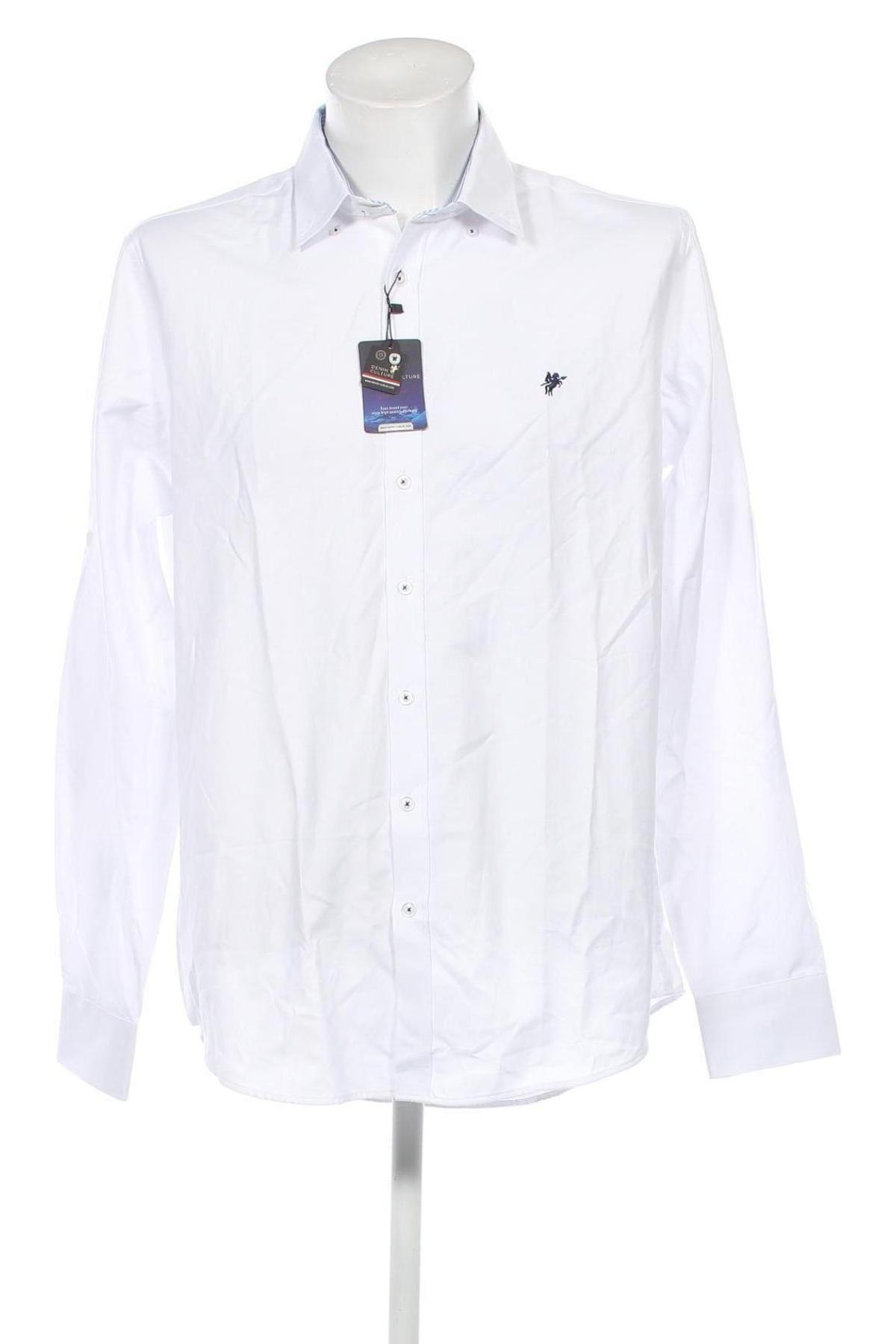 Мъжка риза Denim Culture, Размер XL, Цвят Син, Цена 38,50 лв.