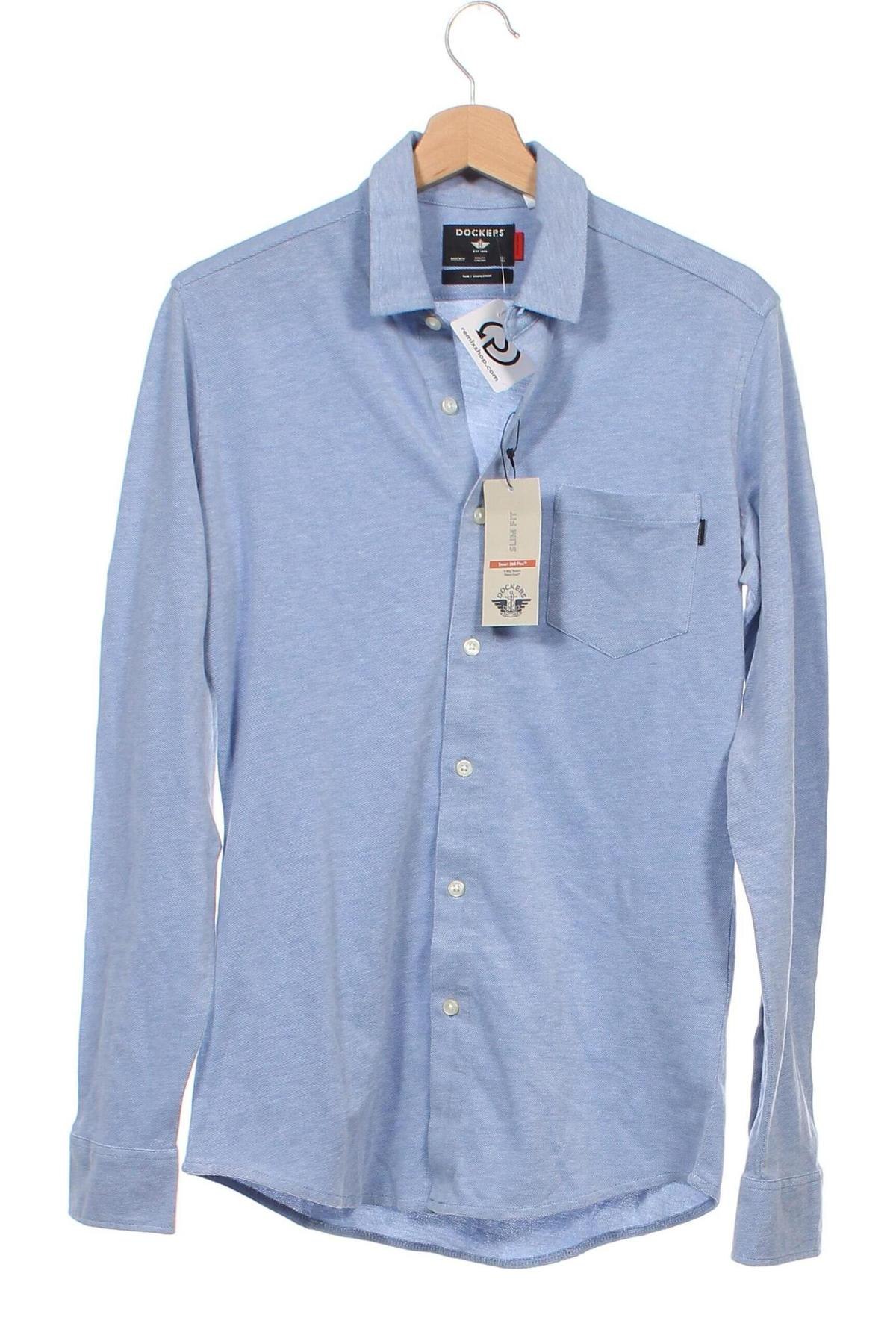 Herrenhemd Dockers, Größe S, Farbe Blau, Preis € 25,57