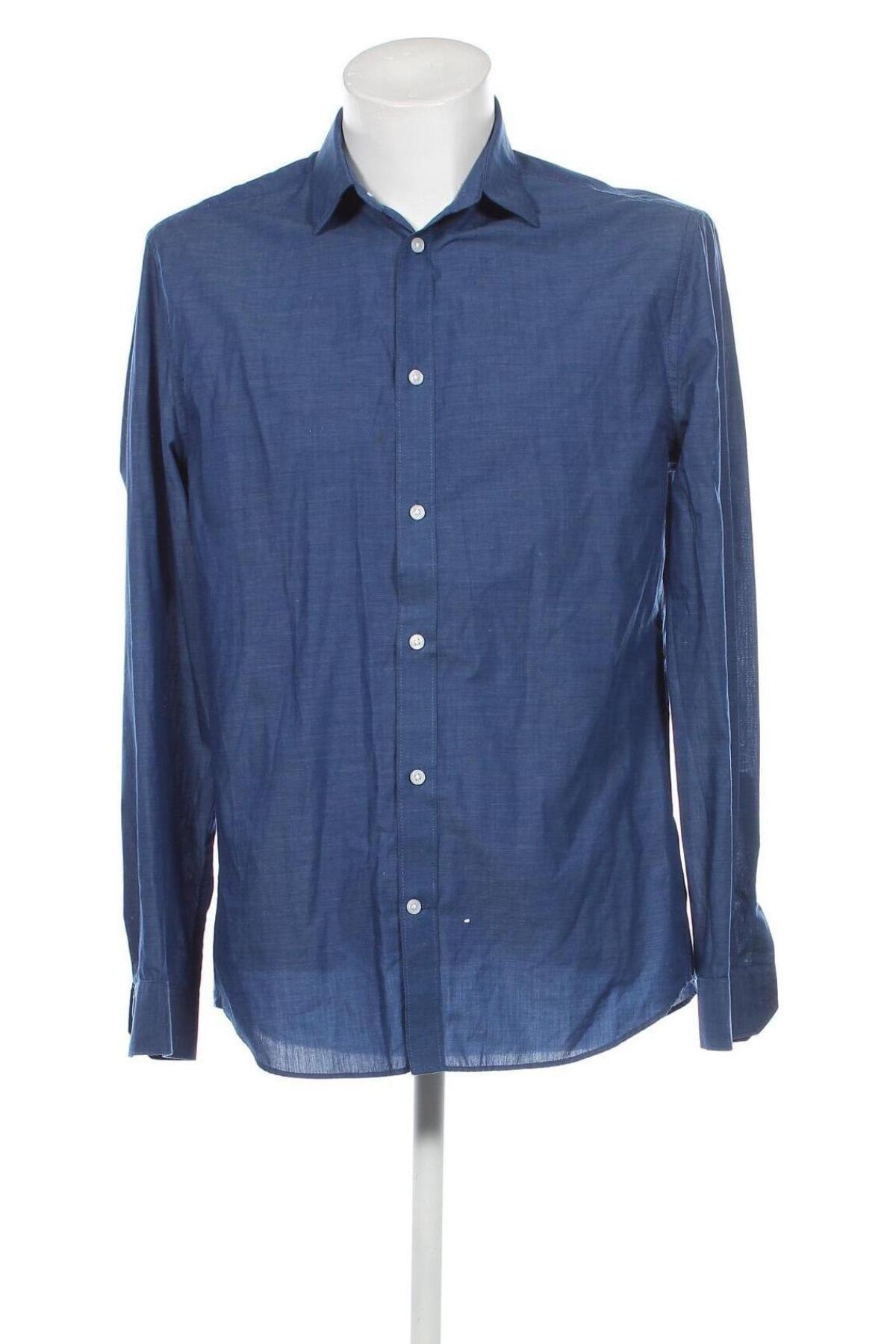 Herrenhemd H&M, Größe L, Farbe Blau, Preis € 9,00