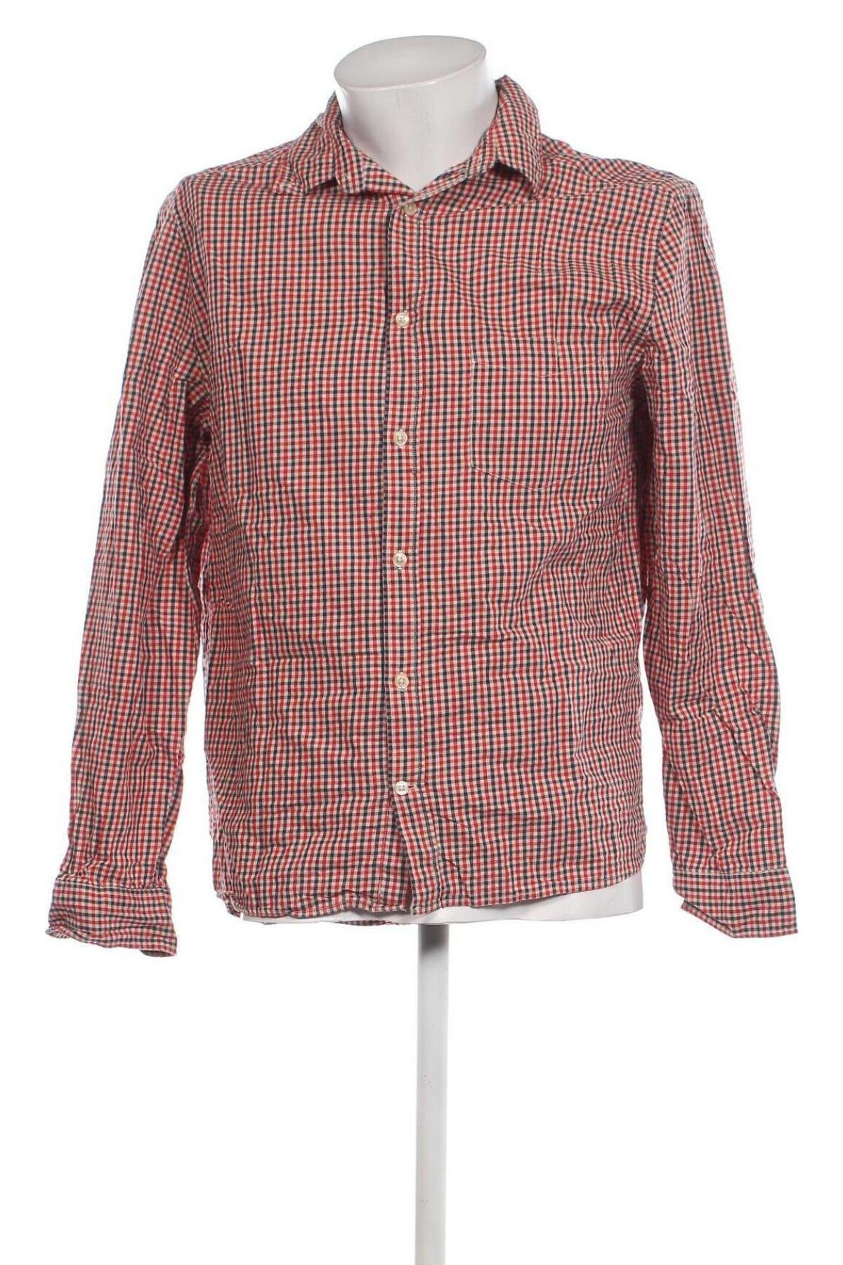 Ανδρικό πουκάμισο H&M L.O.G.G., Μέγεθος L, Χρώμα Πολύχρωμο, Τιμή 4,66 €