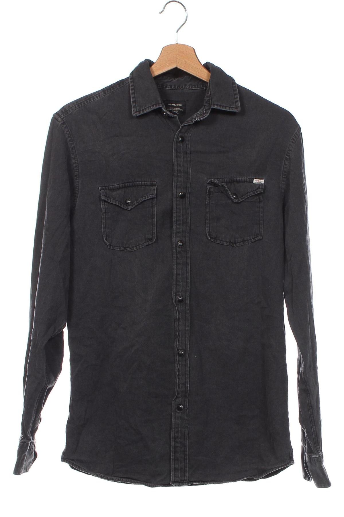 Męska koszula Jack & Jones, Rozmiar S, Kolor Czarny, Cena 108,99 zł