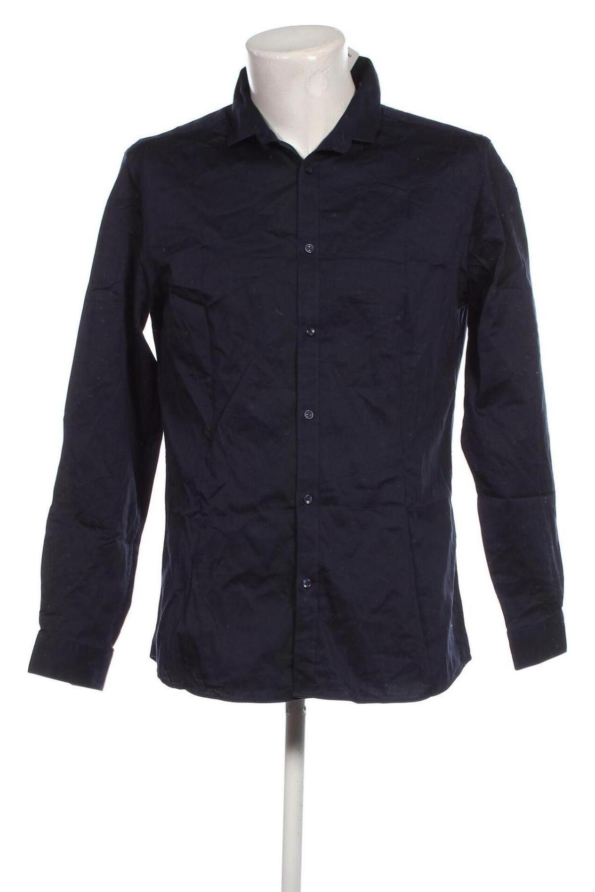 Herrenhemd Jack & Jones, Größe XL, Farbe Blau, Preis 7,81 €