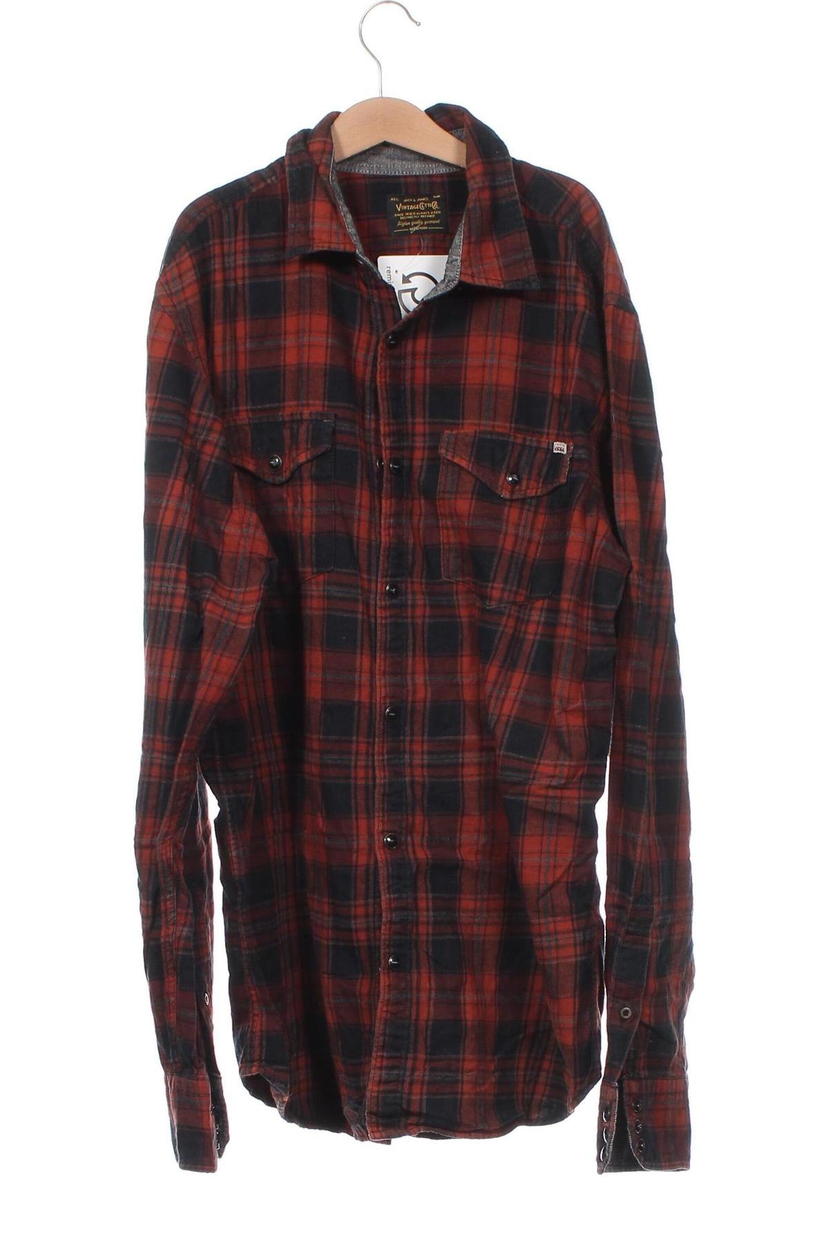 Herrenhemd Jack & Jones, Größe M, Farbe Mehrfarbig, Preis € 23,66