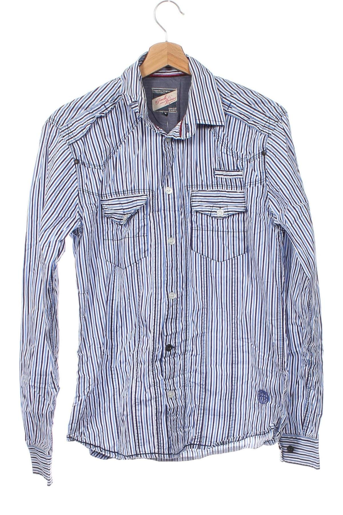 Herrenhemd Jack & Jones, Größe M, Farbe Mehrfarbig, Preis € 4,73