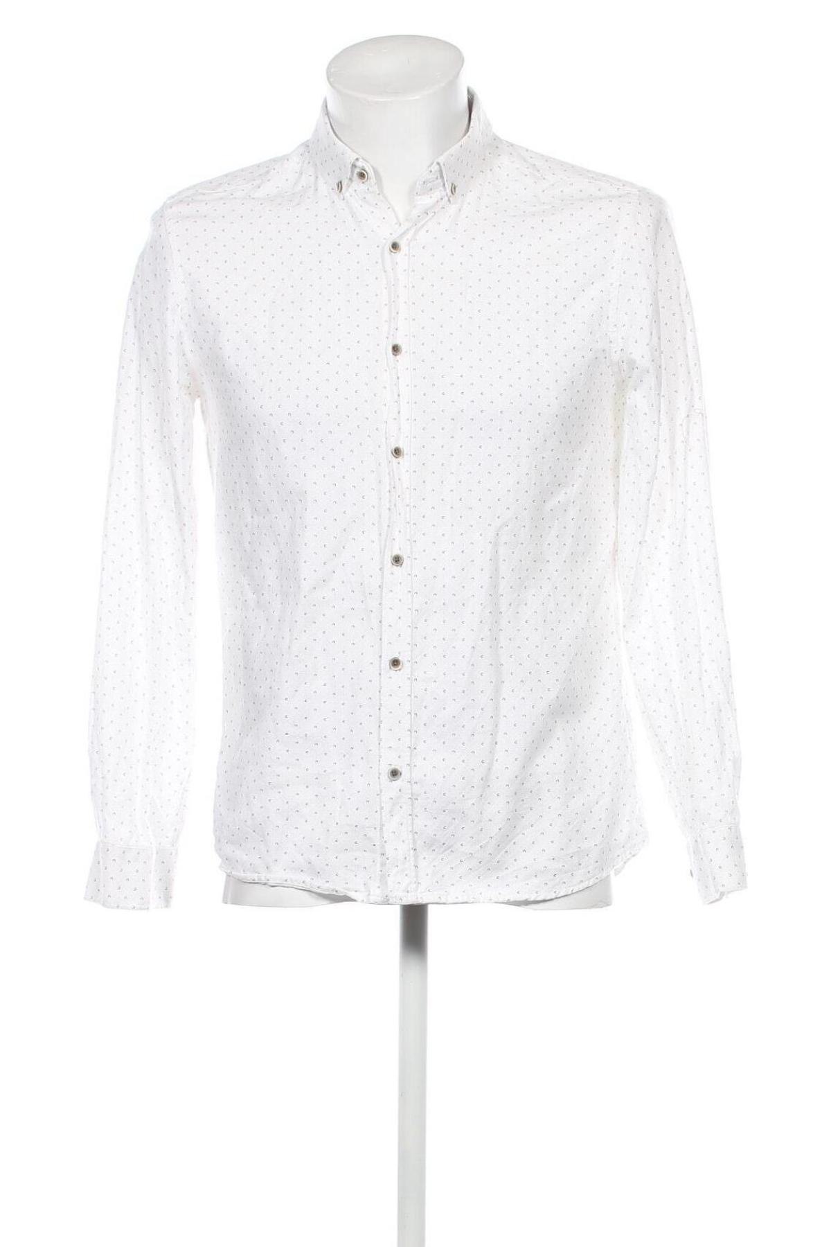 Ανδρικό πουκάμισο LCW, Μέγεθος M, Χρώμα Λευκό, Τιμή 8,01 €