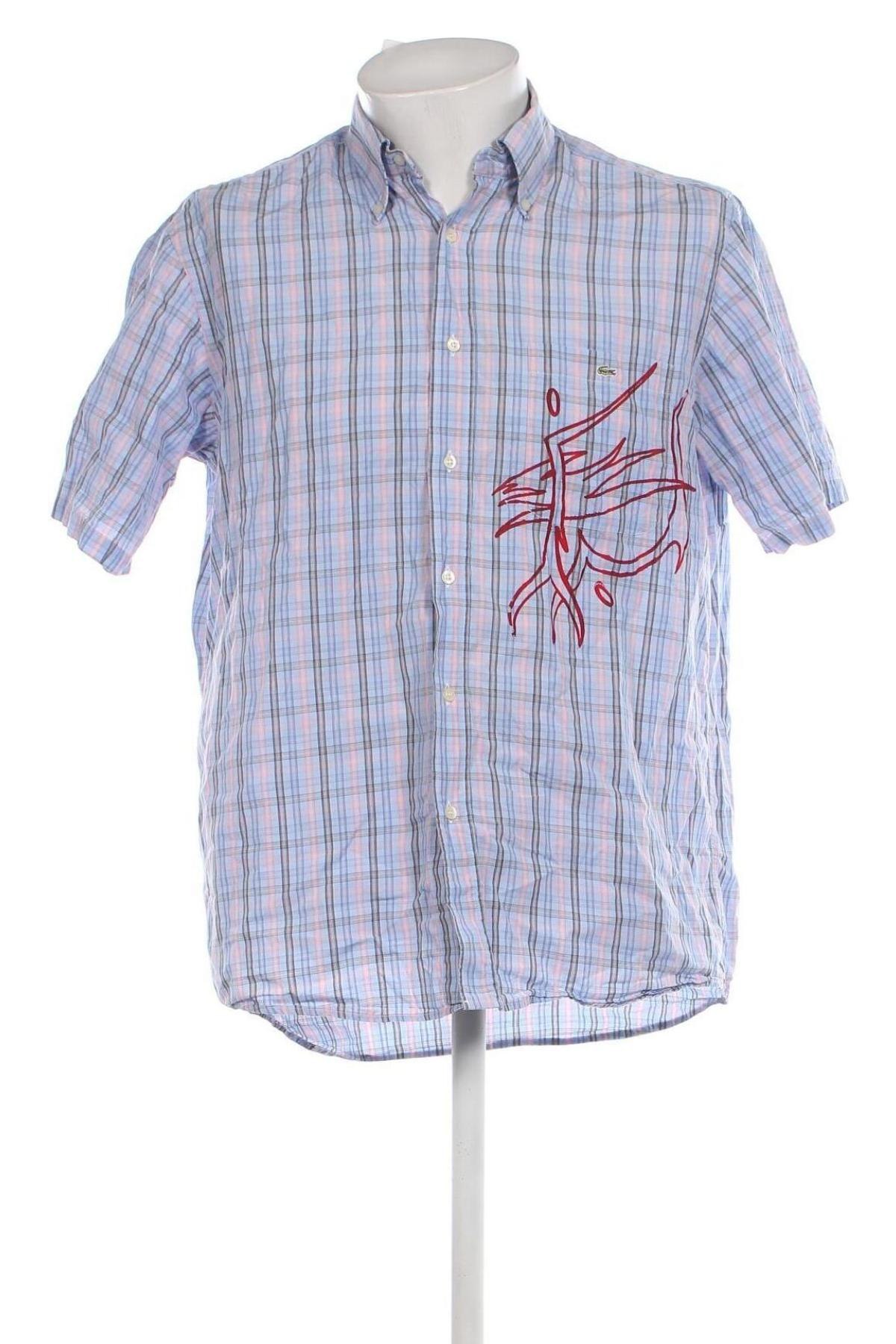 Ανδρικό πουκάμισο Lacoste, Μέγεθος L, Χρώμα Πολύχρωμο, Τιμή 31,20 €