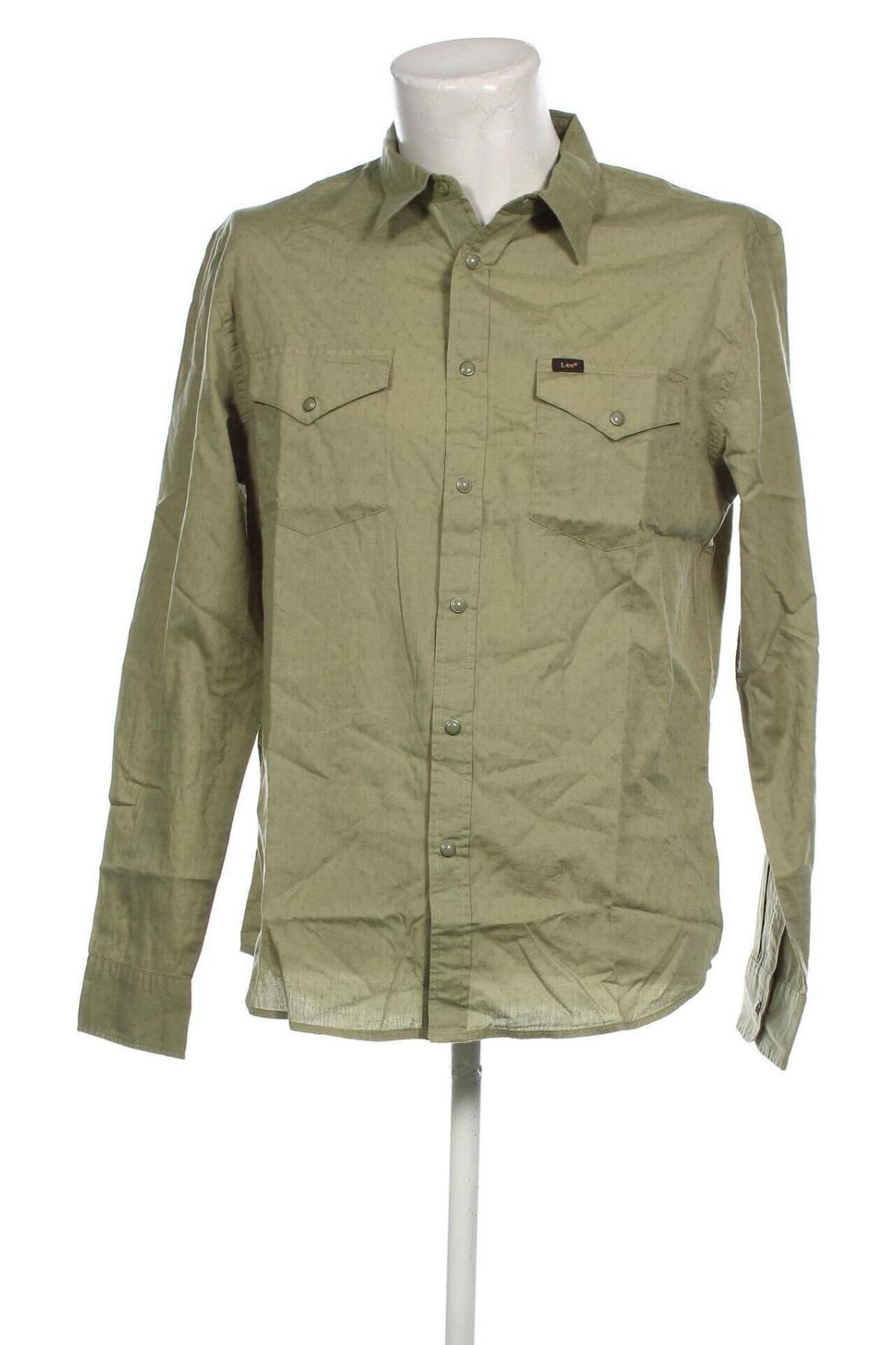 Pánska košeľa  Lee, Veľkosť XL, Farba Zelená, Cena  63,92 €