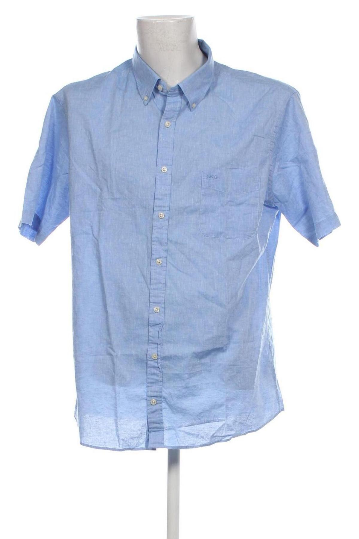 Ανδρικό πουκάμισο Mc Gregor, Μέγεθος 3XL, Χρώμα Μπλέ, Τιμή 47,32 €