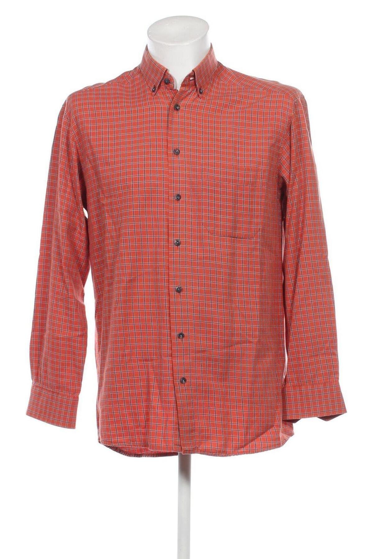 Ανδρικό πουκάμισο Mc Kay, Μέγεθος L, Χρώμα Πορτοκαλί, Τιμή 5,64 €
