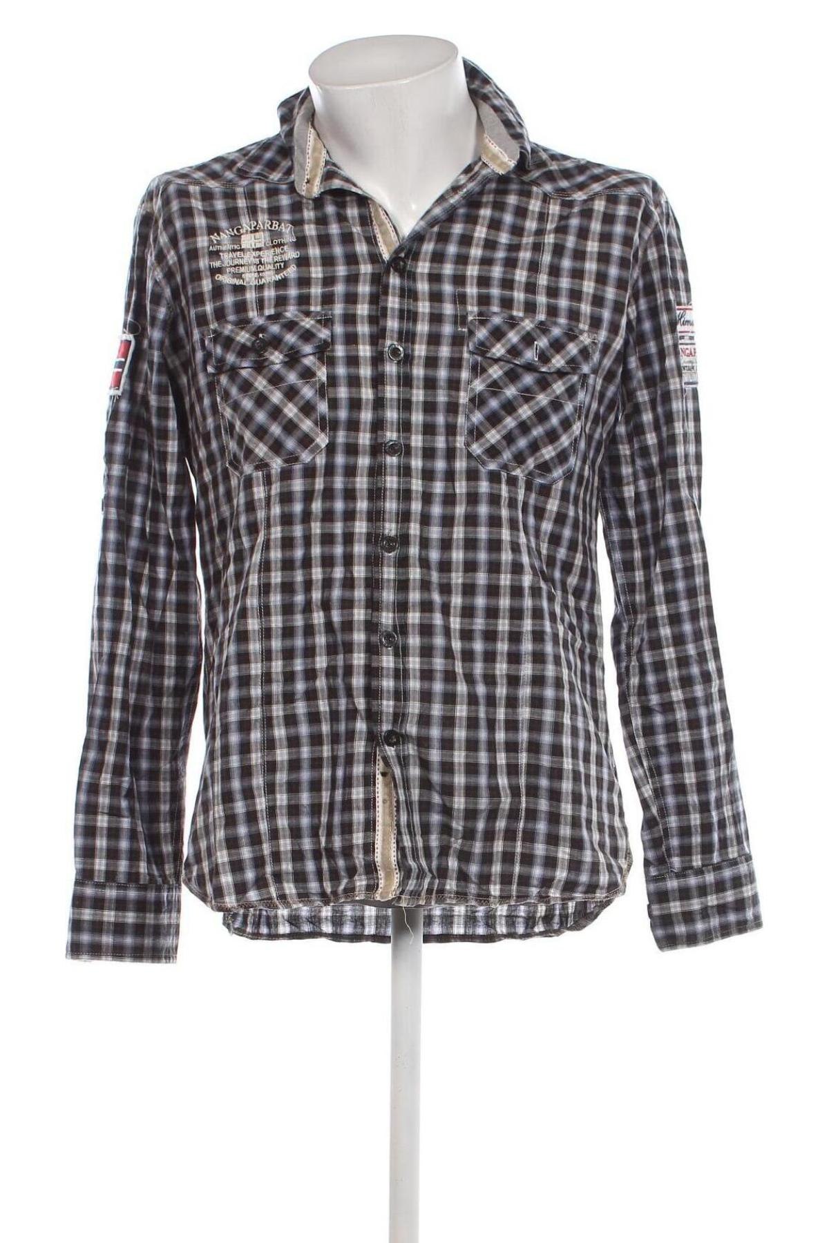 Herrenhemd Nangaparbat, Größe L, Farbe Mehrfarbig, Preis 18,09 €