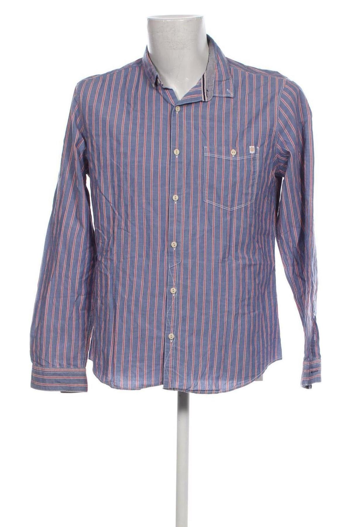 Ανδρικό πουκάμισο Next, Μέγεθος L, Χρώμα Μπλέ, Τιμή 3,36 €