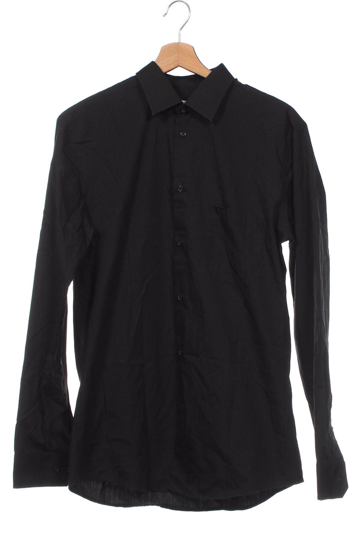 Мъжка риза PETRIFUN, Размер L, Цвят Черен, Цена 8,84 лв.