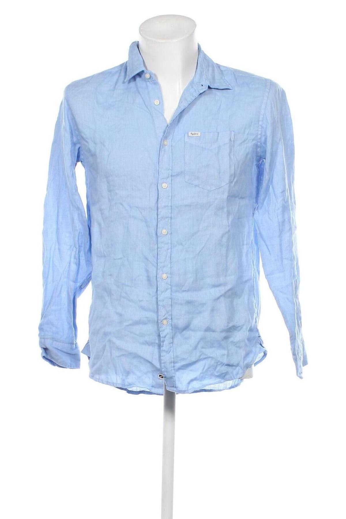 Herrenhemd Pepe Jeans, Größe S, Farbe Blau, Preis € 25,57