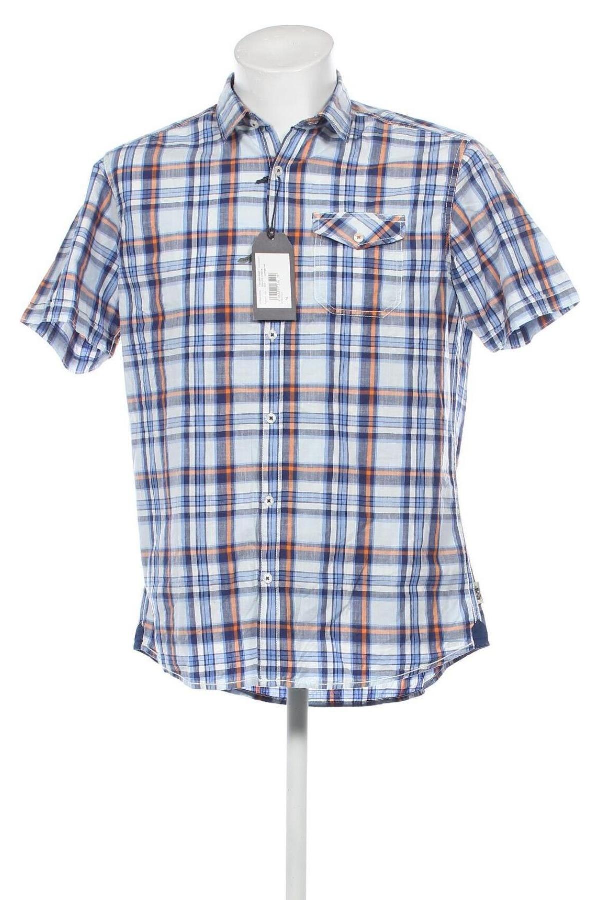 Ανδρικό πουκάμισο Pioneer, Μέγεθος M, Χρώμα Πολύχρωμο, Τιμή 16,67 €