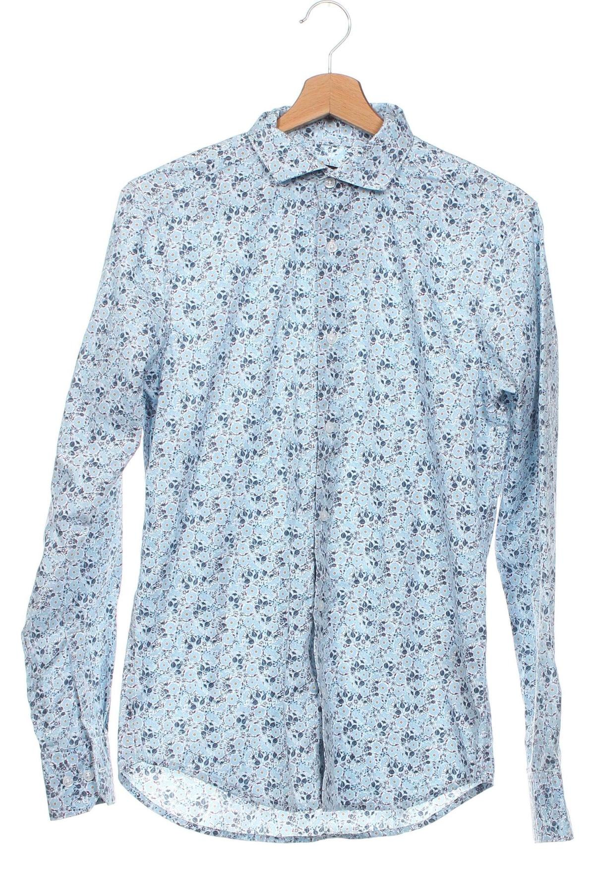 Ανδρικό πουκάμισο Smog, Μέγεθος S, Χρώμα Μπλέ, Τιμή 14,83 €