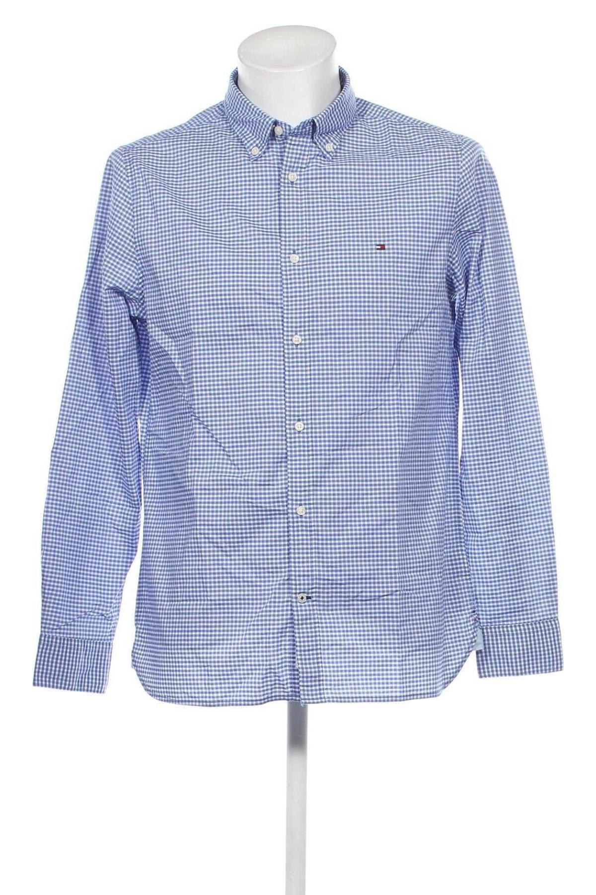 Herrenhemd Tommy Hilfiger, Größe L, Farbe Blau, Preis 82,99 €