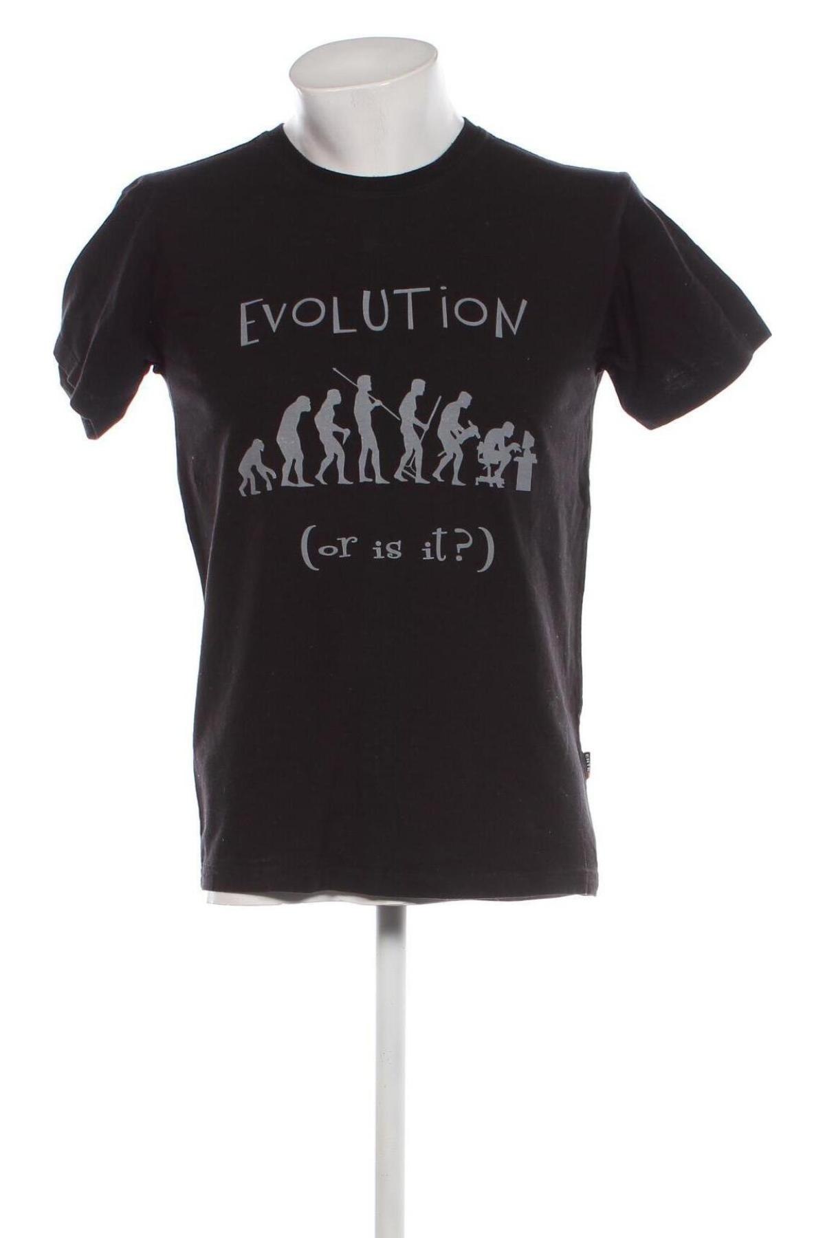 Ανδρικό t-shirt, Μέγεθος S, Χρώμα Μαύρο, Τιμή 11,25 €