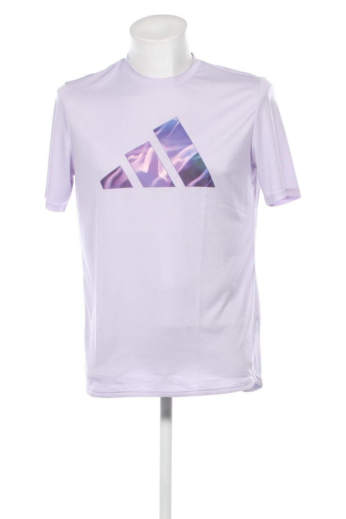 Ανδρικό t-shirt Adidas, Μέγεθος M, Χρώμα Βιολετί, Τιμή 31,96 €