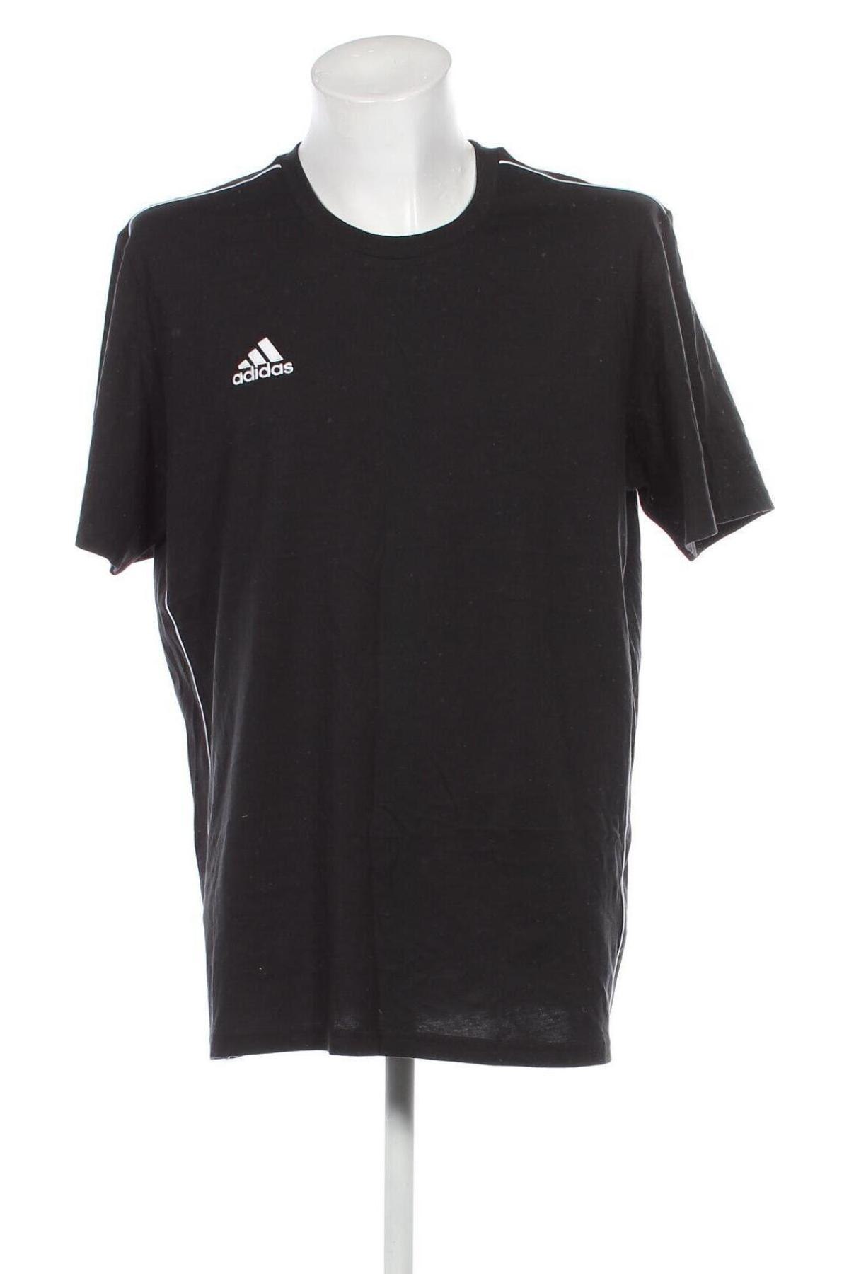 Herren T-Shirt Adidas, Größe L, Farbe Schwarz, Preis 25,57 €