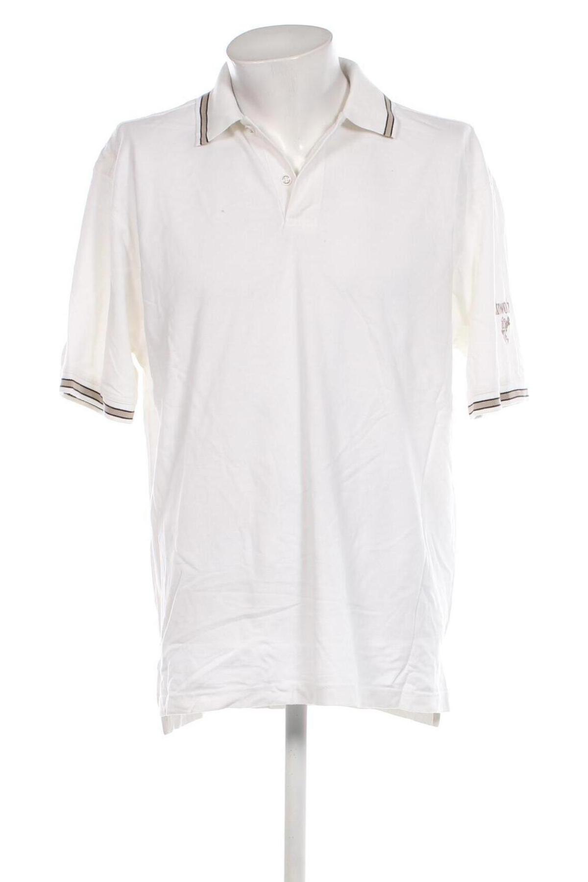 Herren T-Shirt Ashworth, Größe L, Farbe Weiß, Preis 16,53 €