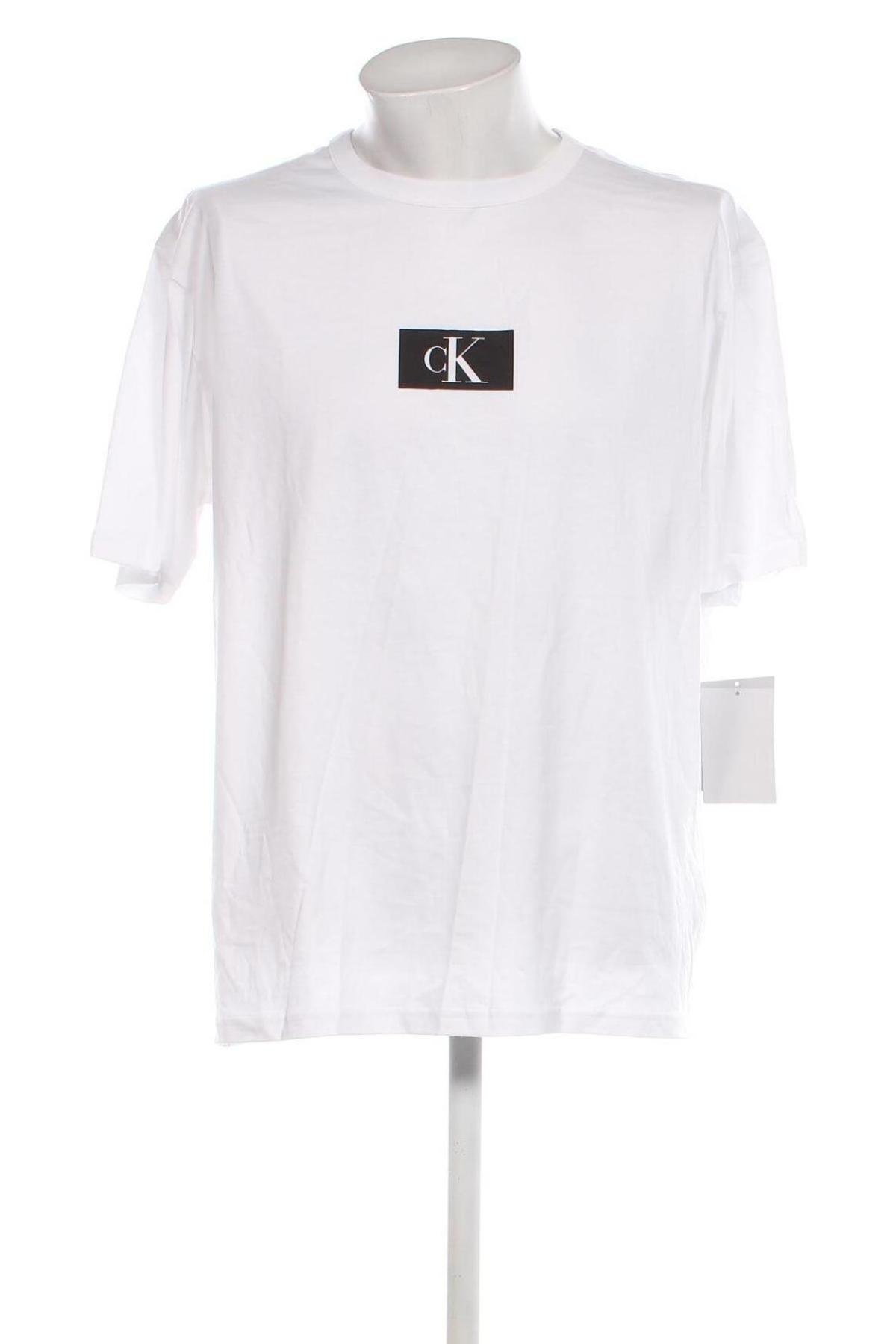 Pyjama Calvin Klein Sleepwear, Größe L, Farbe Weiß, Preis 32,94 €