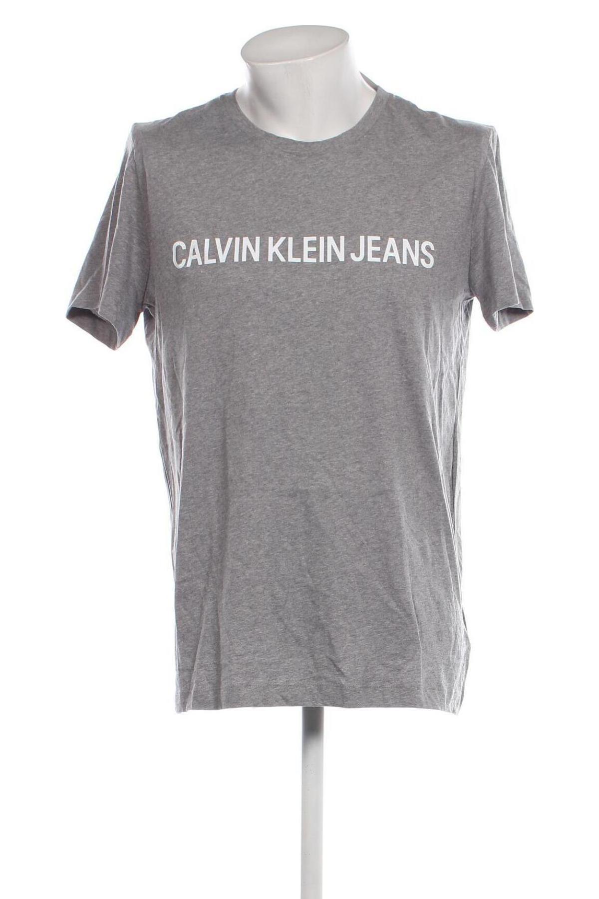 Pánske tričko  Calvin Klein Jeans, Veľkosť M, Farba Sivá, Cena  39,40 €