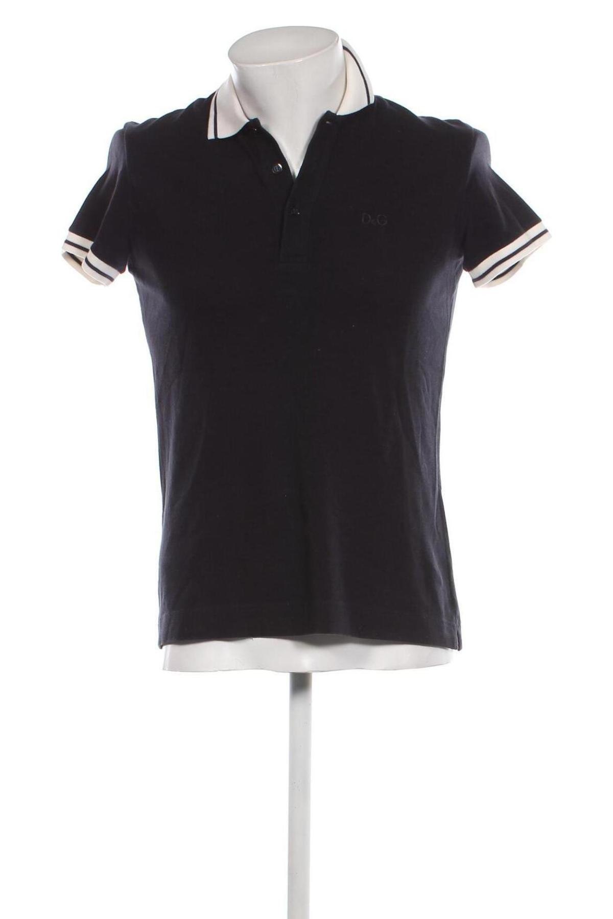 Мъжка тениска Dolce & Gabbana, Размер M, Цвят Син, Цена 619,00 лв.
