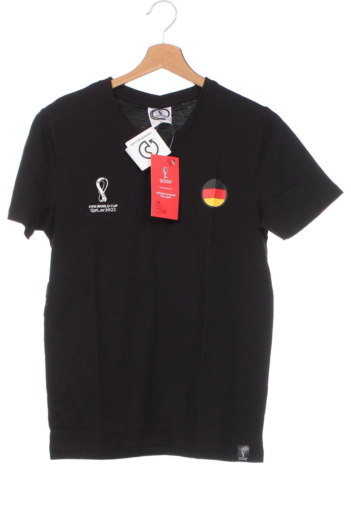 Herren T-Shirt Fifa World Cup, Größe S, Farbe Schwarz, Preis 4,15 €