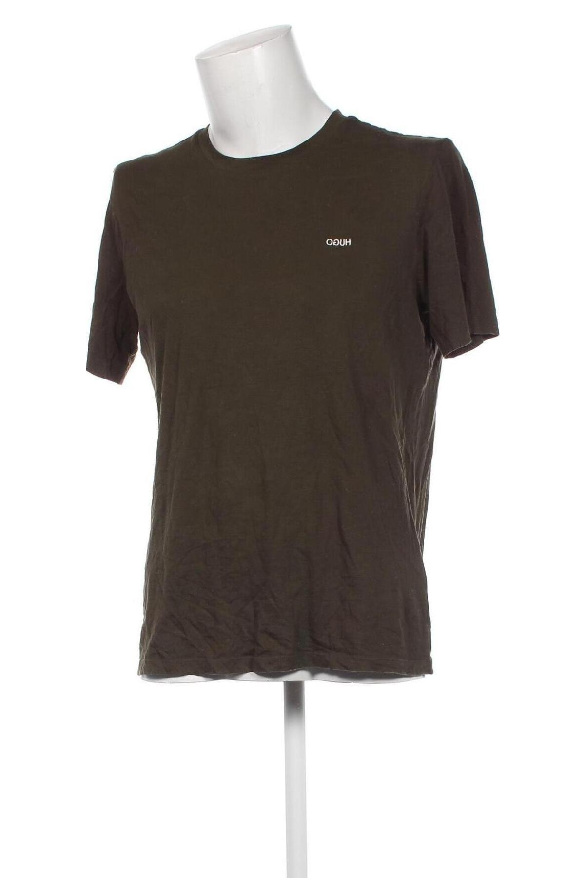 Herren T-Shirt Hugo Boss, Größe M, Farbe Grün, Preis 43,14 €