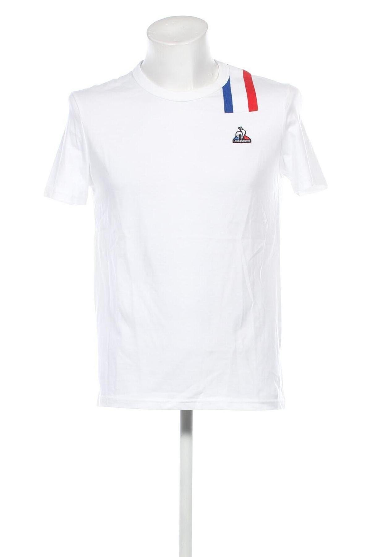 Tricou de bărbați Le Coq Sportif, Mărime M, Culoare Alb, Preț 165,79 Lei