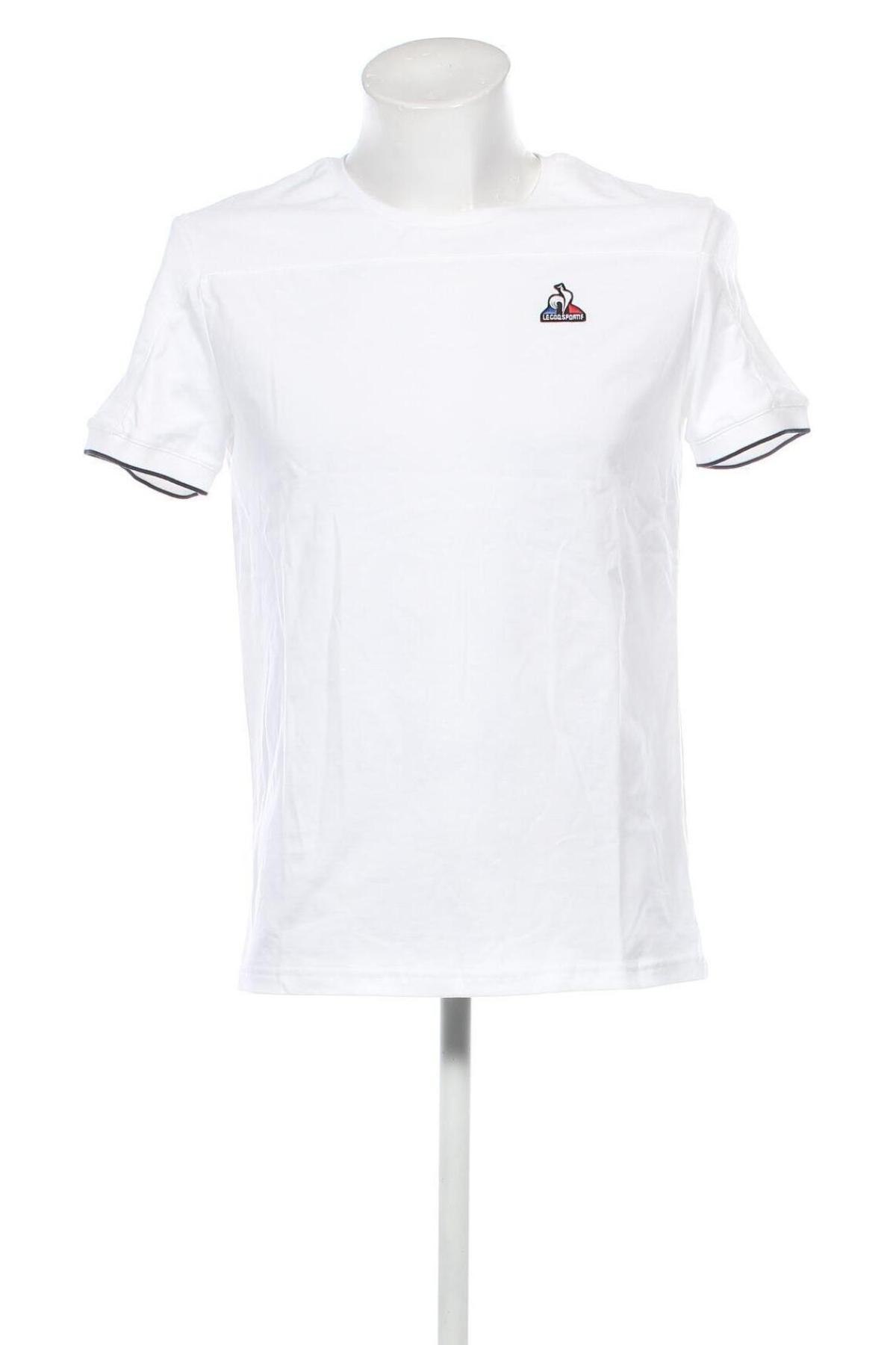 Tricou de bărbați Le Coq Sportif, Mărime M, Culoare Alb, Preț 184,21 Lei