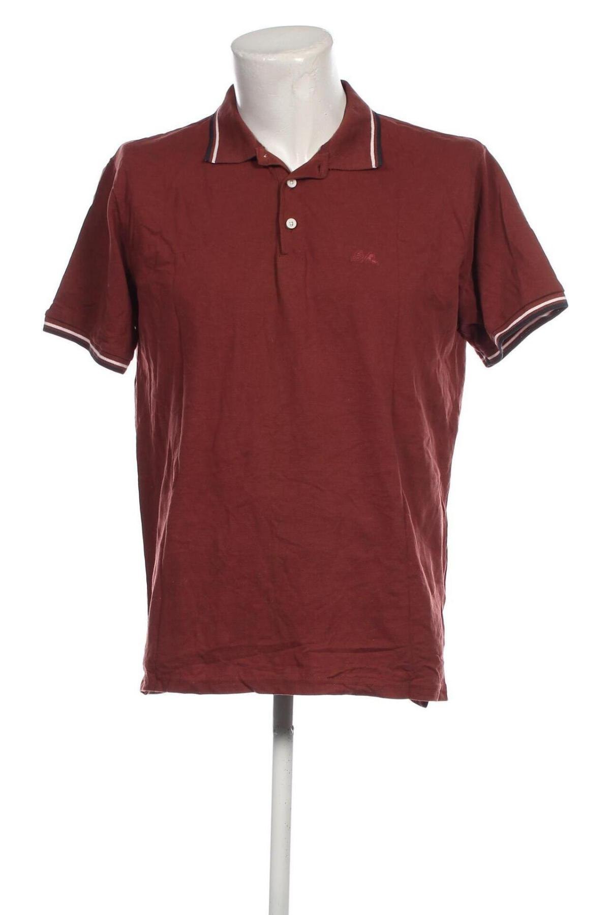 Ανδρικό t-shirt Lindbergh, Μέγεθος XXL, Χρώμα Καφέ, Τιμή 15,46 €