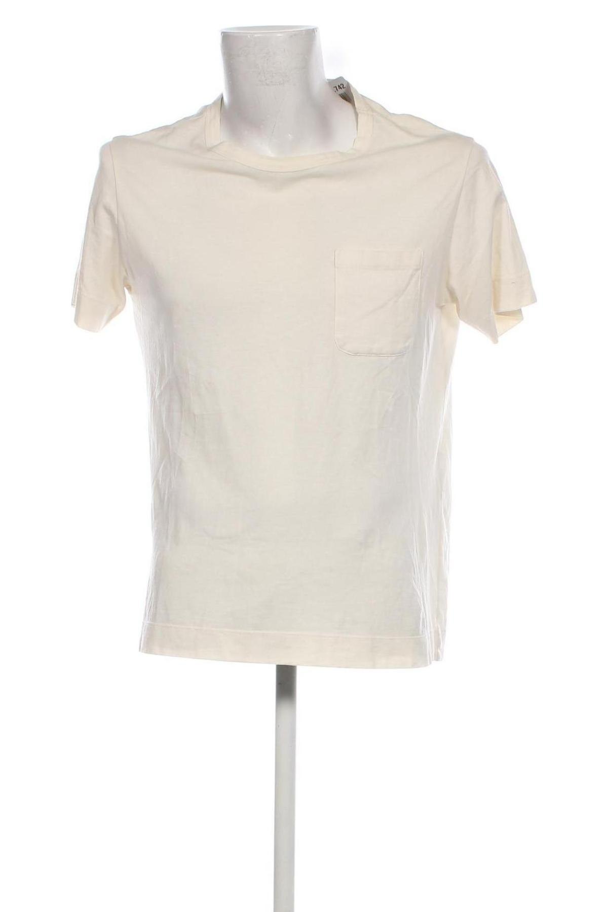 Herren T-Shirt MOS MOSH, Größe M, Farbe Ecru, Preis 21,65 €