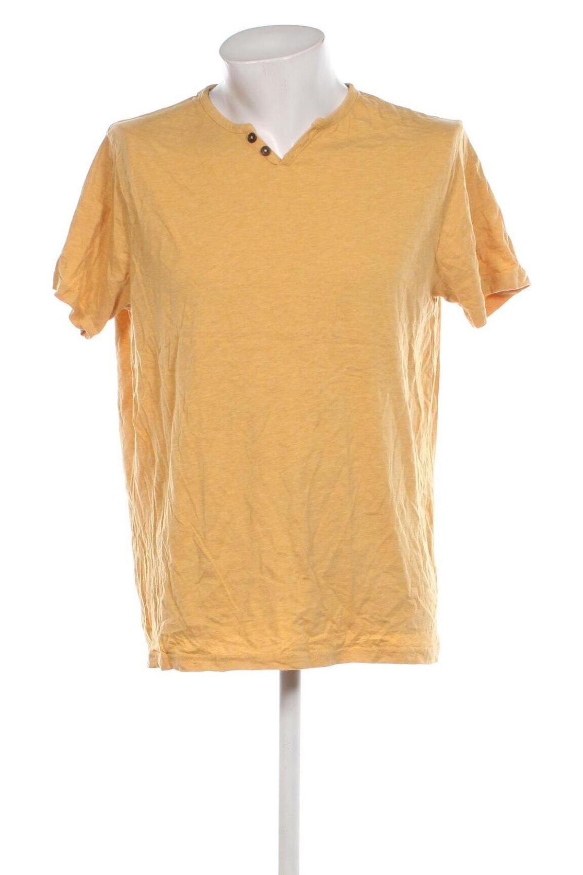 Herren T-Shirt Manguun, Größe XL, Farbe Gelb, Preis € 9,49