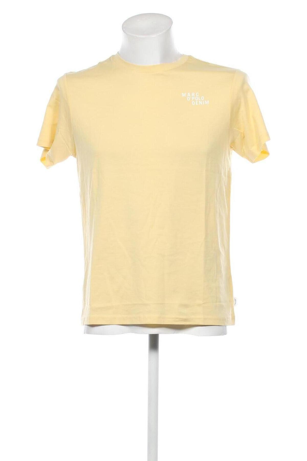 Męski T-shirt Marc O'Polo, Rozmiar M, Kolor Żółty, Cena 191,91 zł