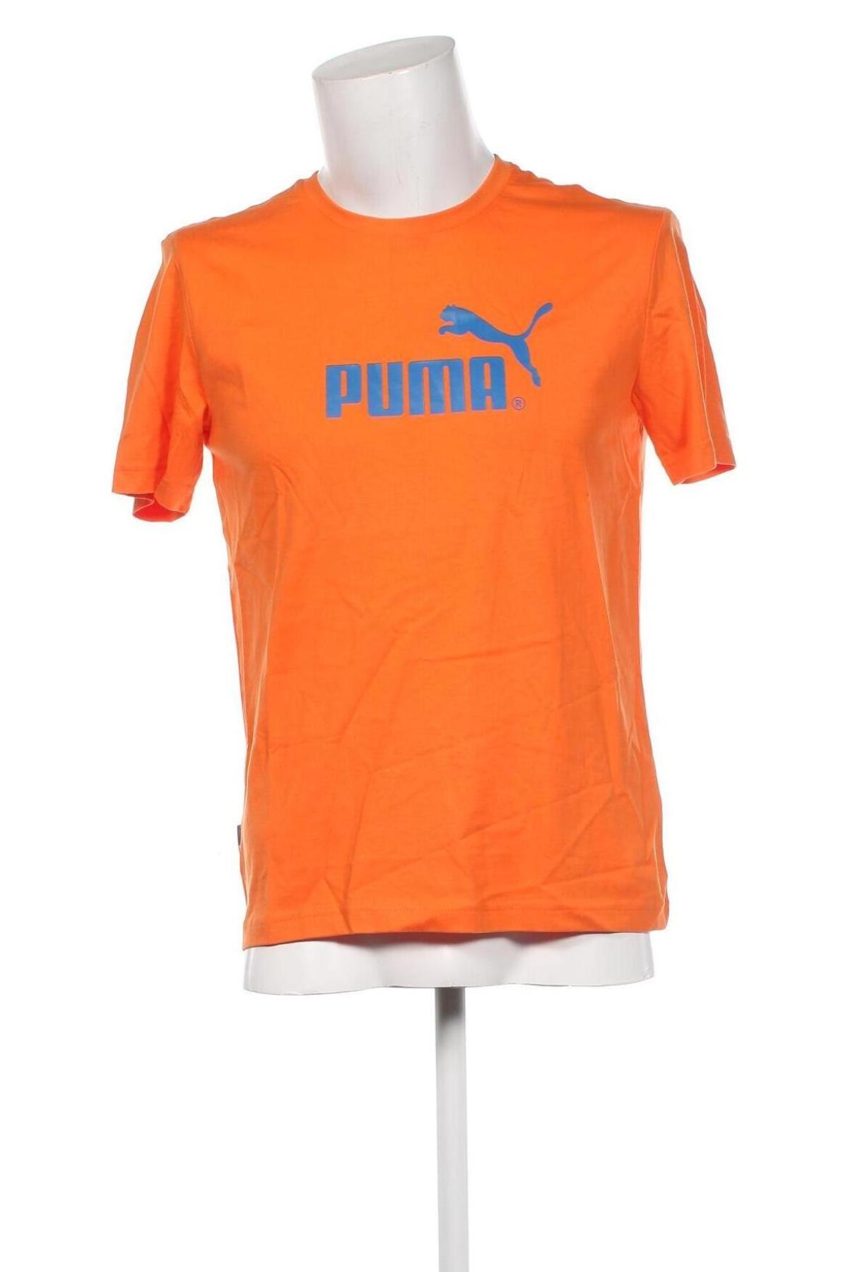 Męski T-shirt PUMA, Rozmiar S, Kolor Pomarańczowy, Cena 90,89 zł