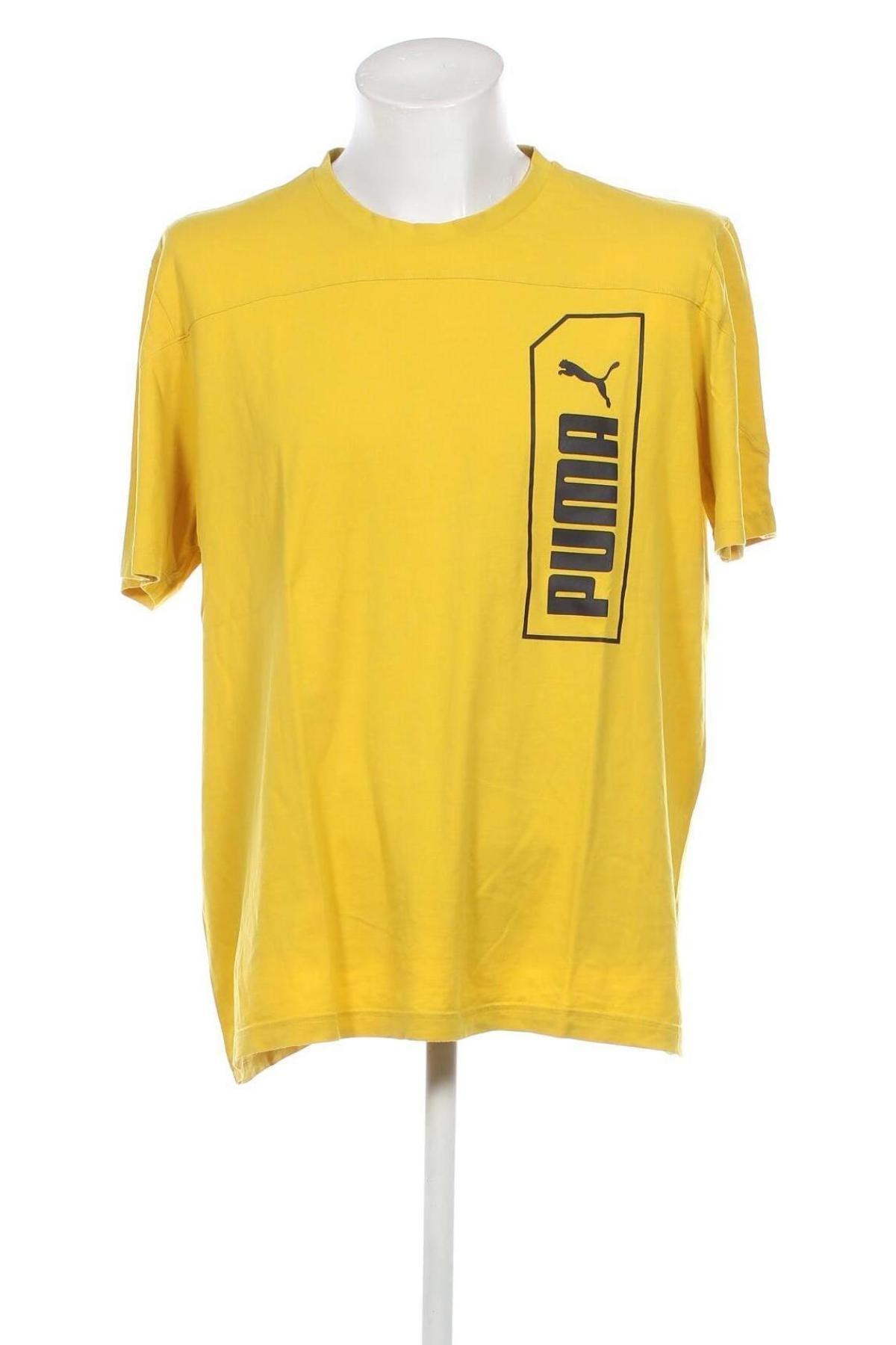Pánske tričko  PUMA, Veľkosť XL, Farba Žltá, Cena  13,82 €