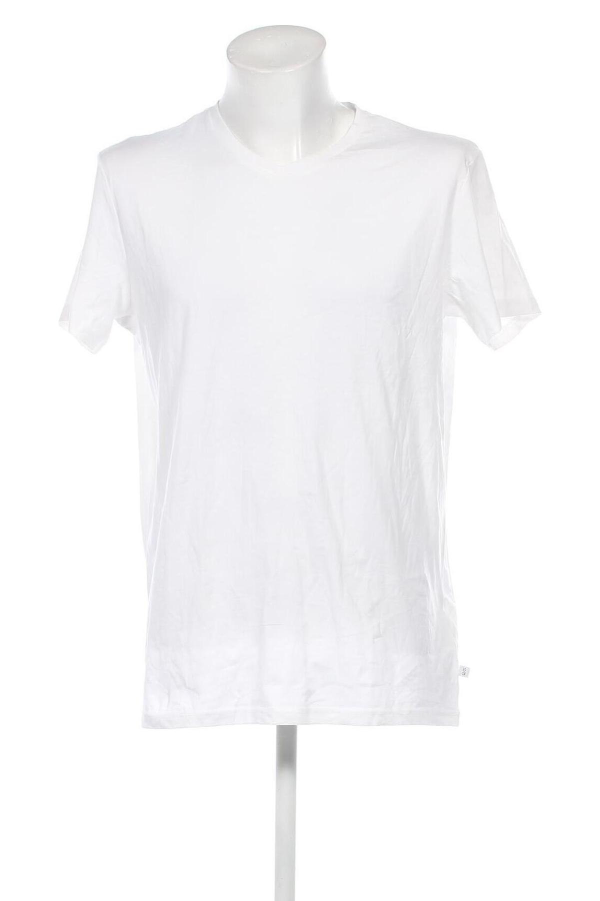 Tricou de bărbați Q/S by S.Oliver, Mărime XL, Culoare Alb, Preț 81,58 Lei