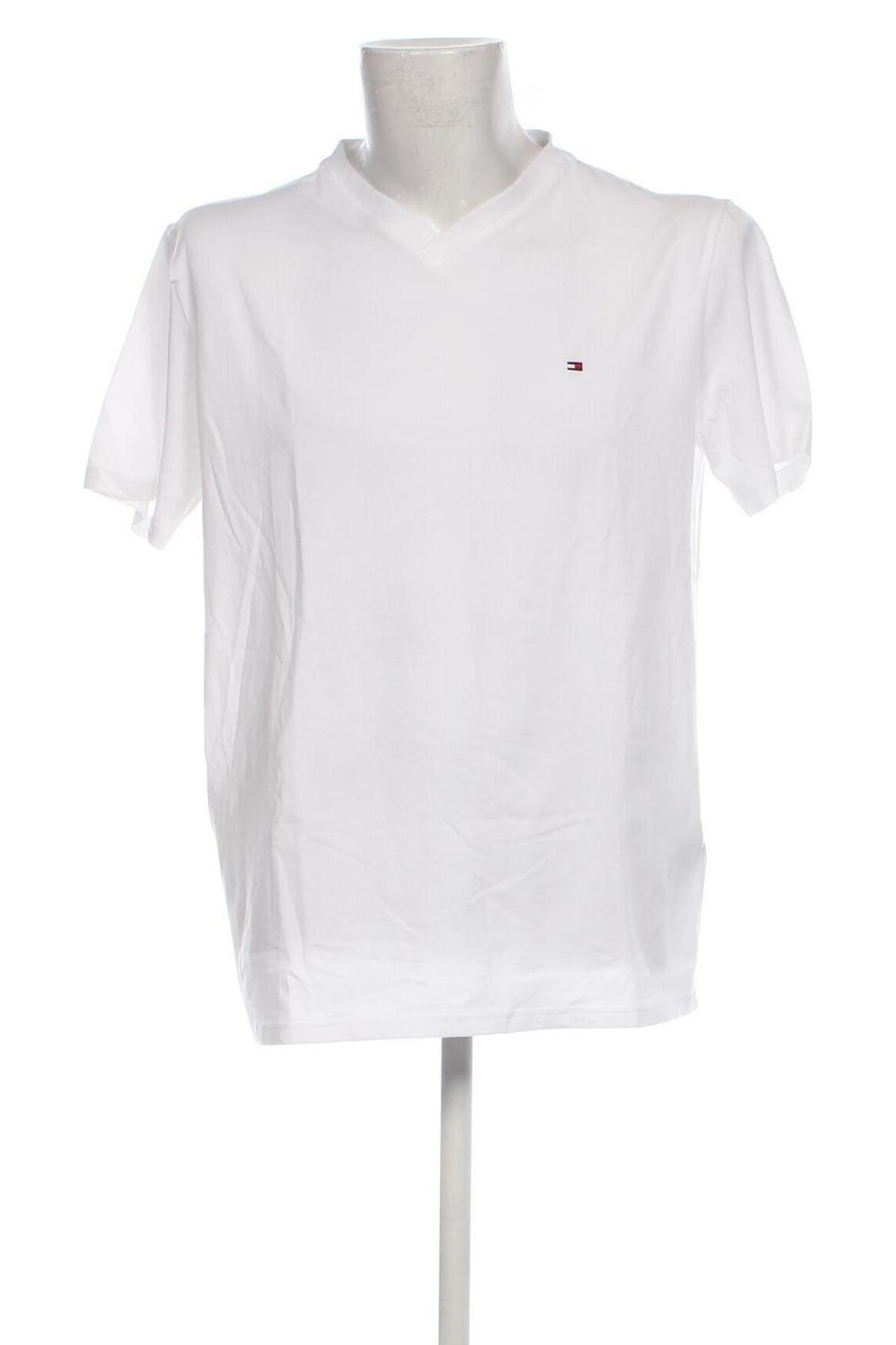 Herren T-Shirt Tommy Hilfiger, Größe L, Farbe Weiß, Preis 37,11 €