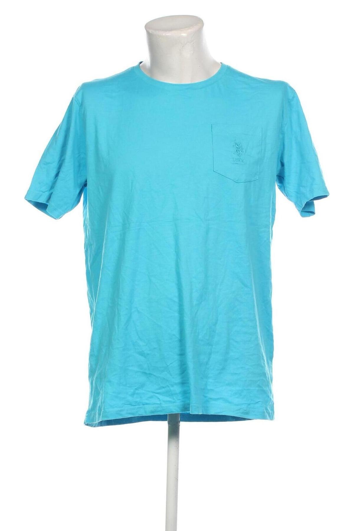 Pánské tričko  U.S. Polo Assn., Velikost XL, Barva Modrá, Cena  399,00 Kč
