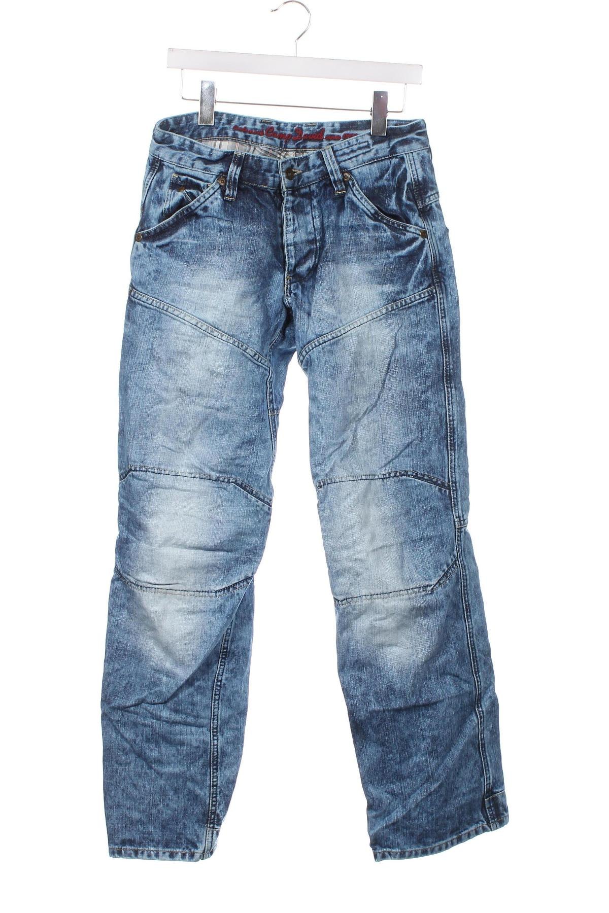 Męskie jeansy Camp David, Rozmiar S, Kolor Niebieski, Cena 83,96 zł